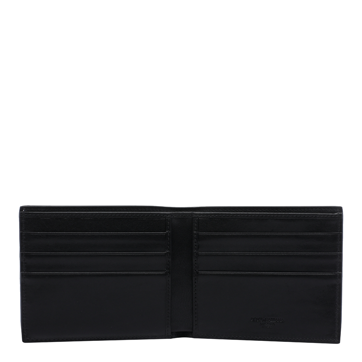 Dolce & Gabbana Wallets Black Calf Leather - Men