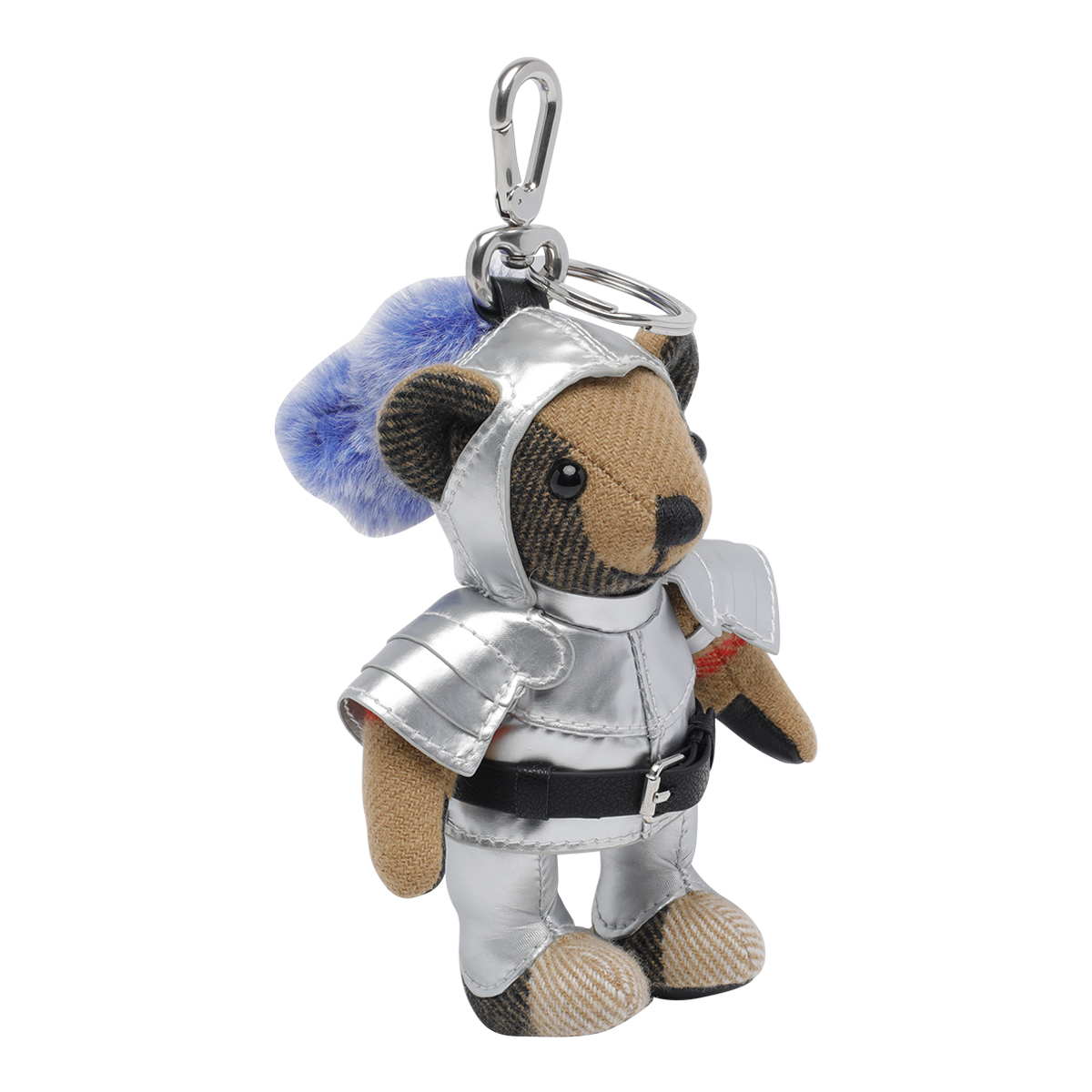 Burberry Burberry Keychains Silver Fabric - Women　バーバリー キーホルダー シルバー ファブリック - レディース