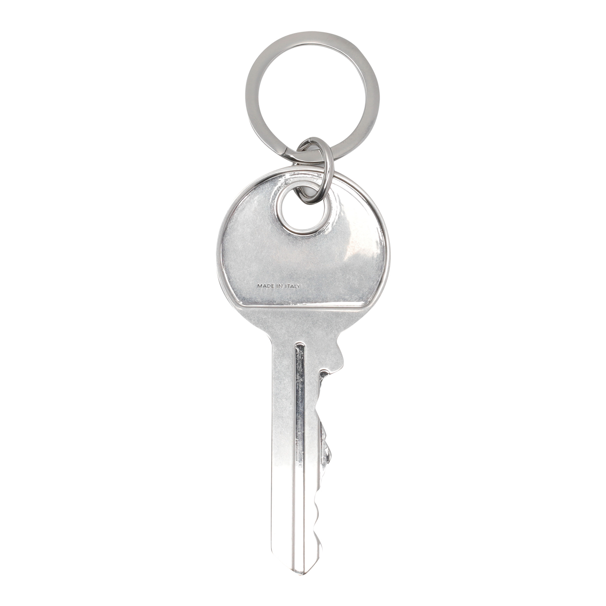 Maison Margiela MM6 Maison Margiela Keychains Silver Brass - Men　MM6 メゾン マルジェラ キーホルダー シルバー ブラス - メンズ