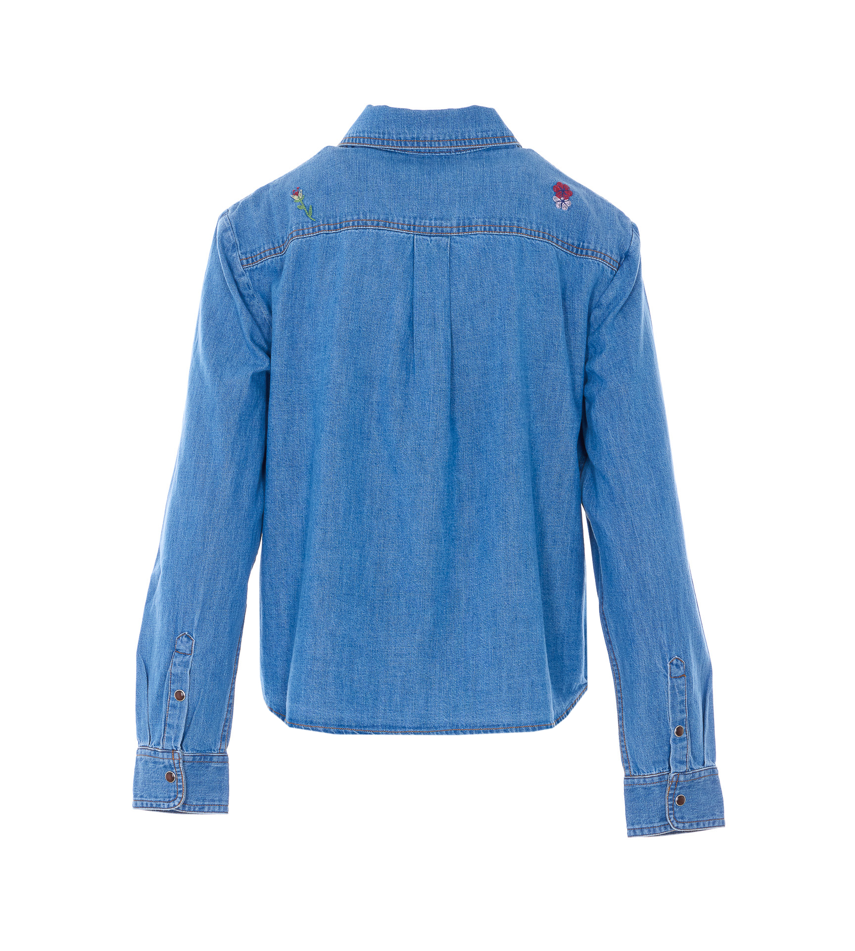 Rixo Top Blue Cotton – Women