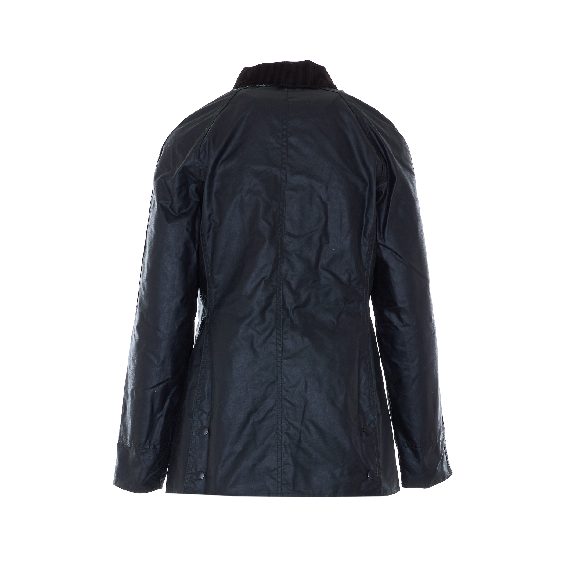 Barbour Jackets Blue Waxed Cotton - Women