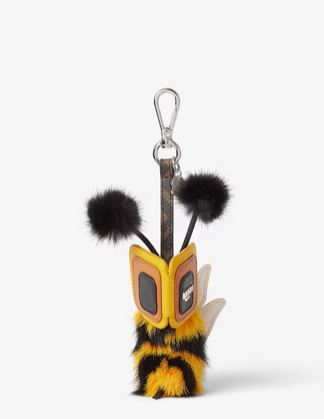 FENDI Fendi Keychains Pelliccia Di Visone - Men　フェンディ キーホルダー ミンクファー - メンズ