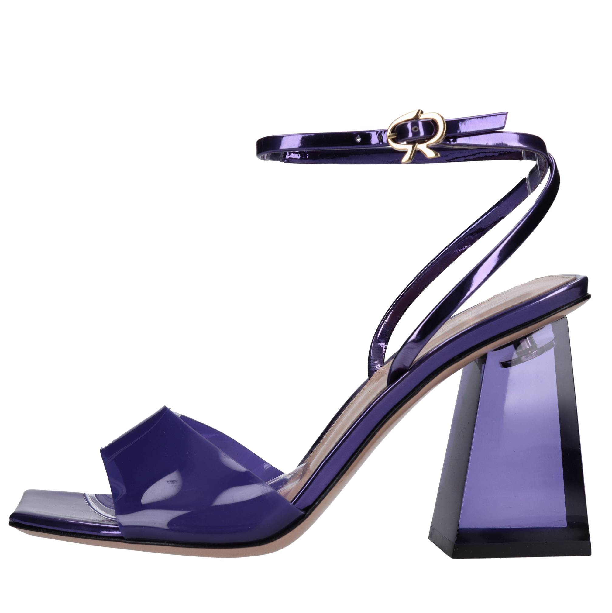 Gianvito Rossi Sandali Viola