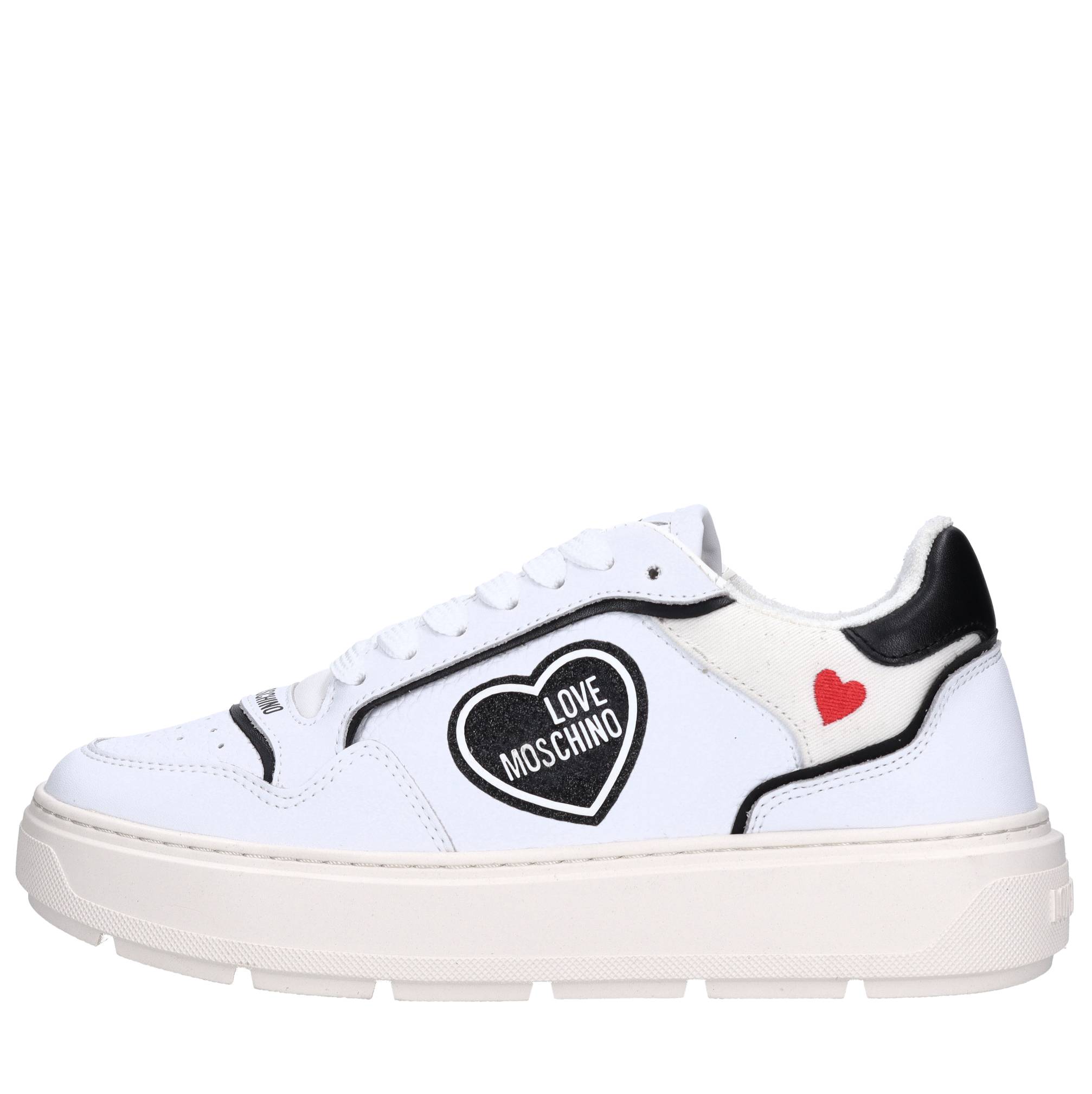 Love Moschino Weiße Sneaker