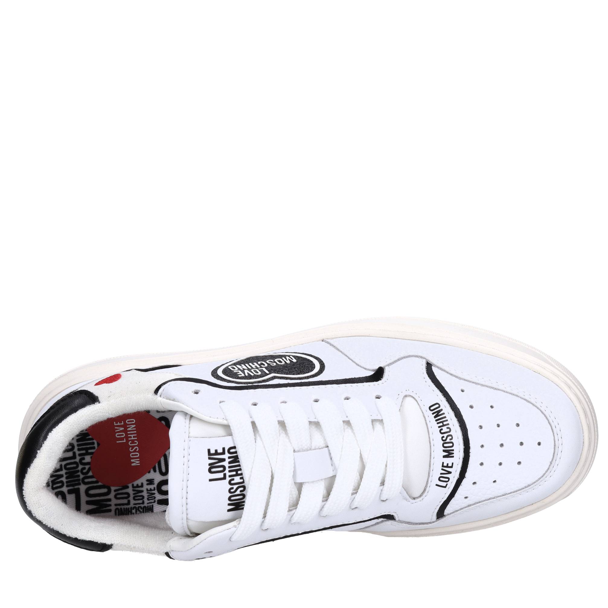 Love Moschino Weiße Sneaker