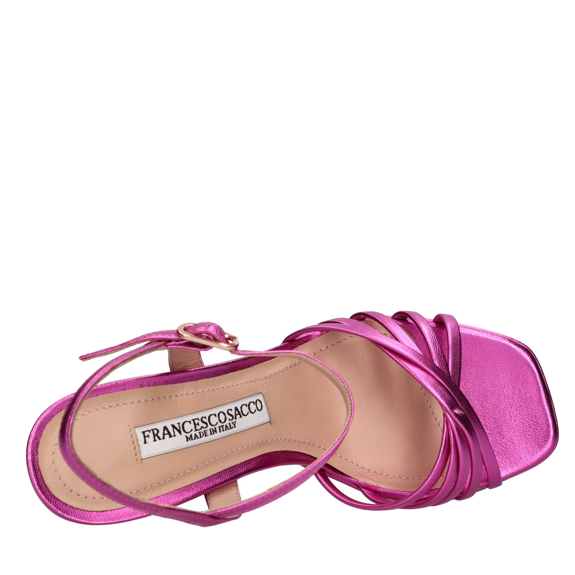 Francesco Sacco Sandalias Fuchsia