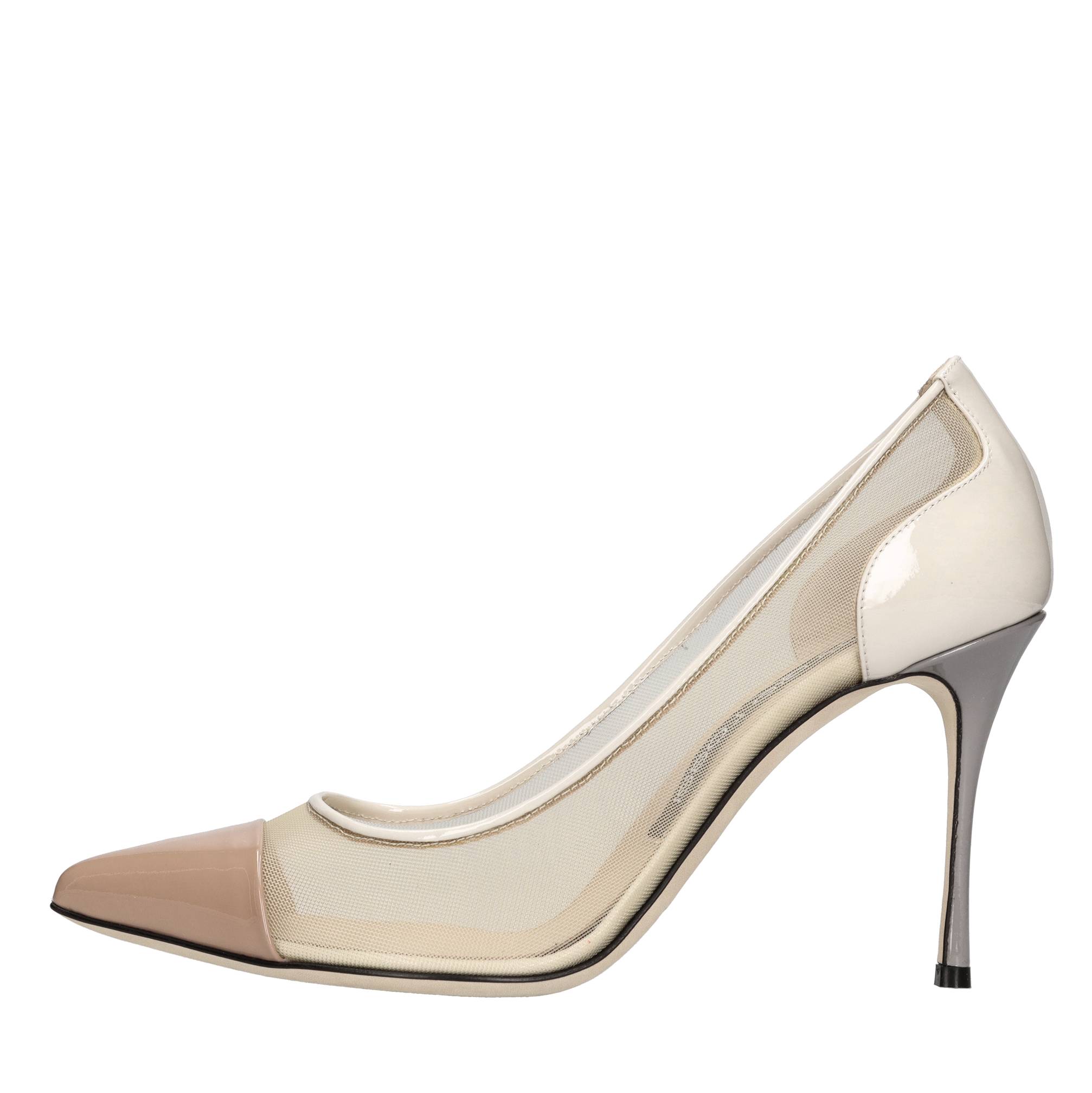 Sergio Rossi Chaussures avec talon beige