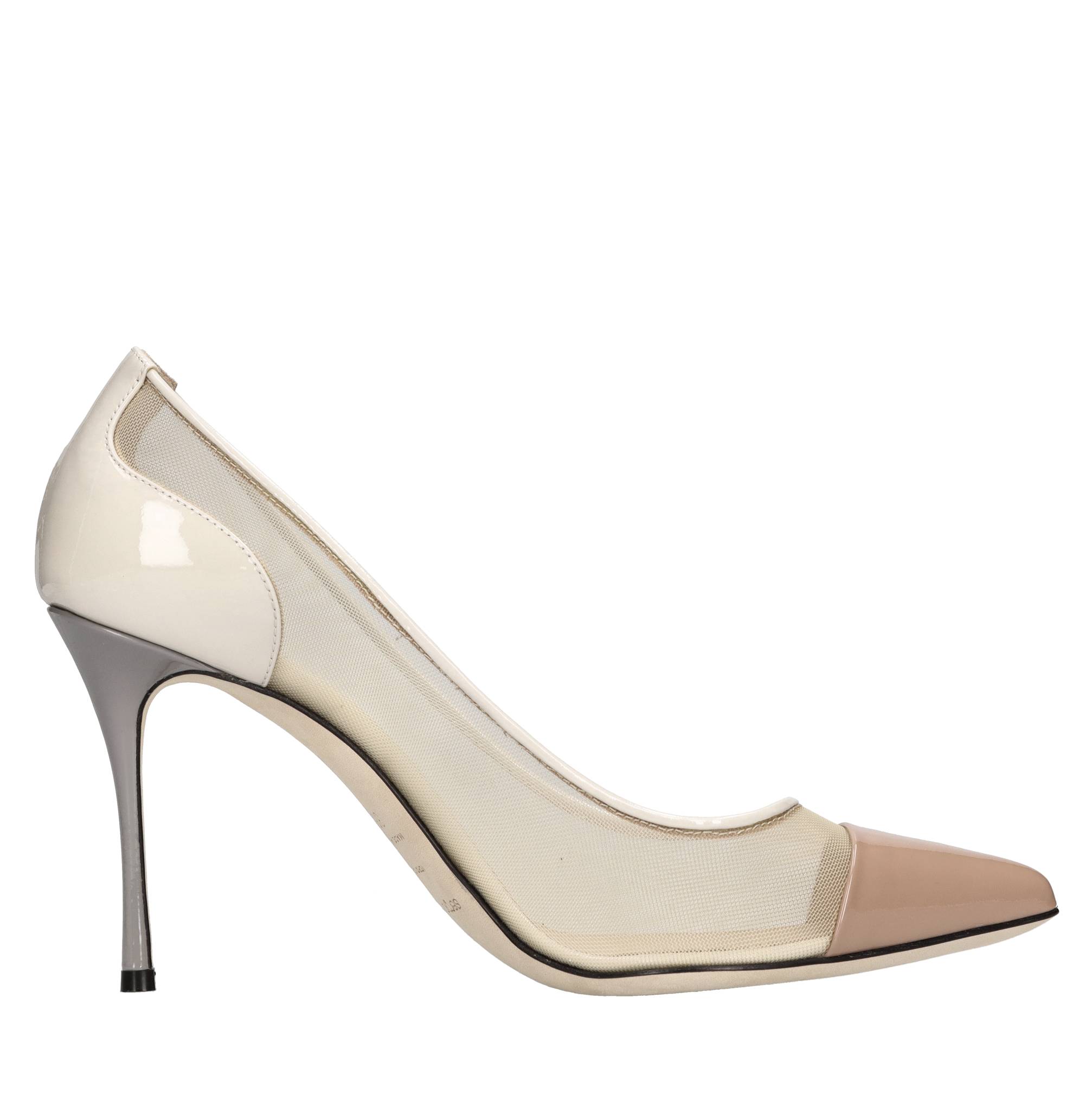 Sergio Rossi Chaussures avec talon beige