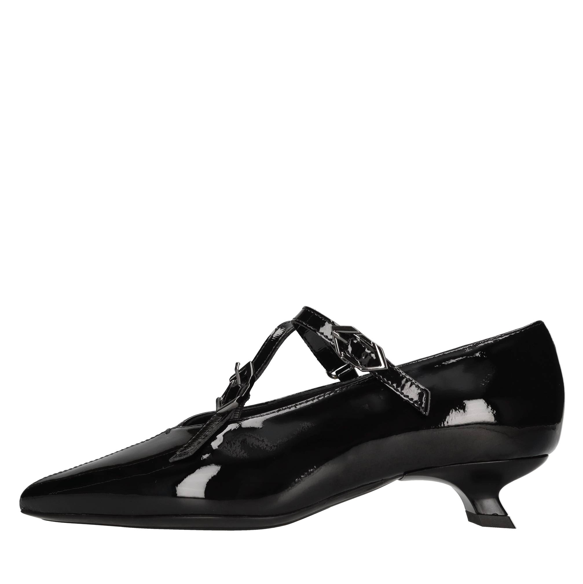 Poesie Veneziane Lage schoenen zwart