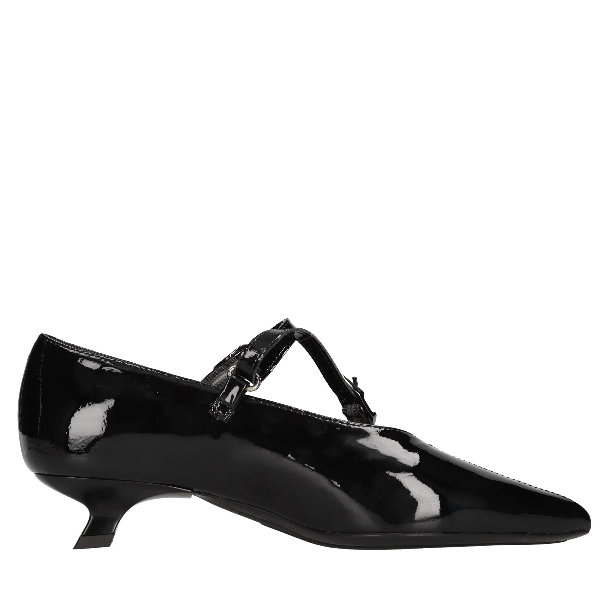 Poesie Veneziane Lage schoenen zwart