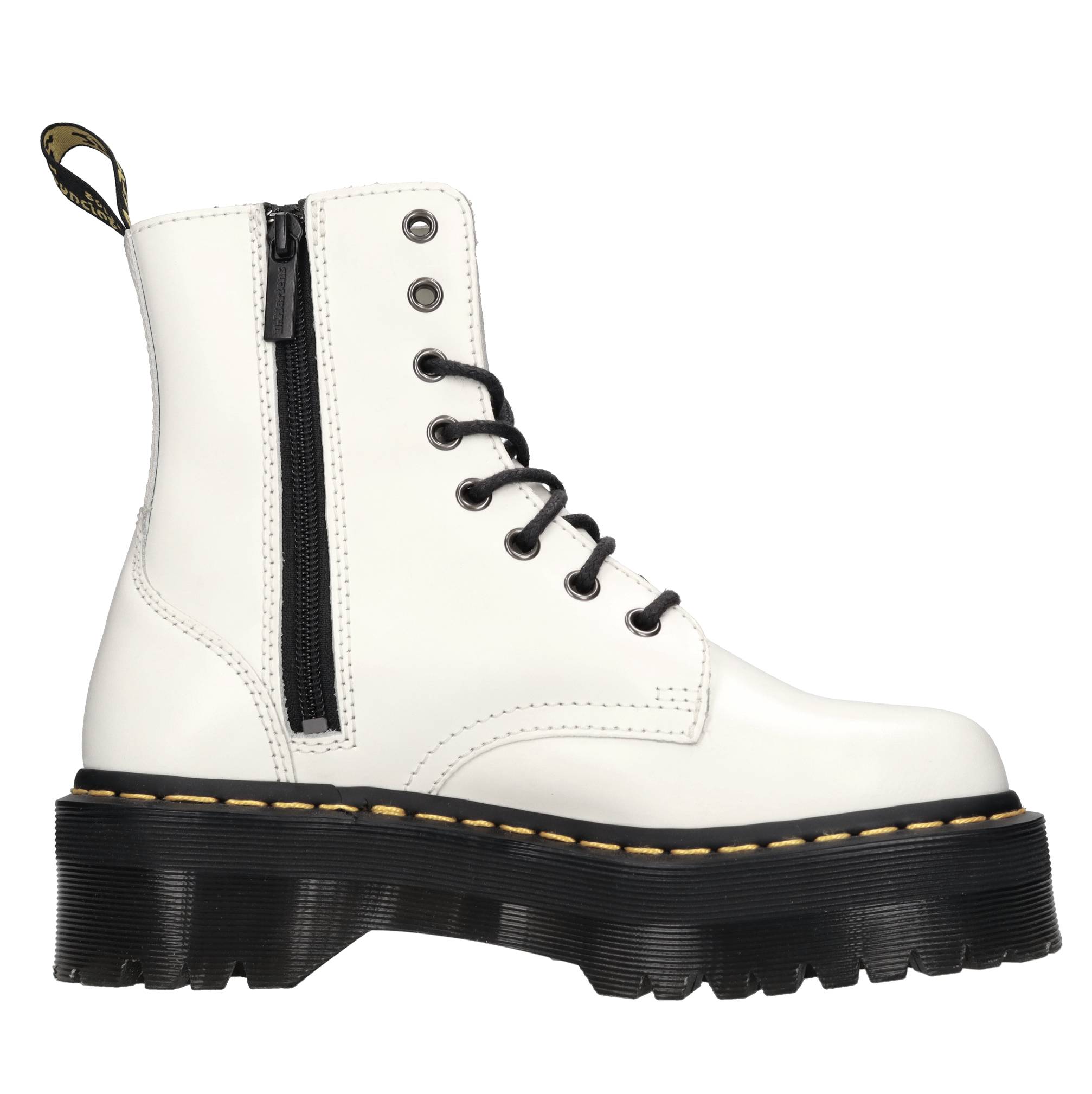 Dr. Martens Weiße Stiefel