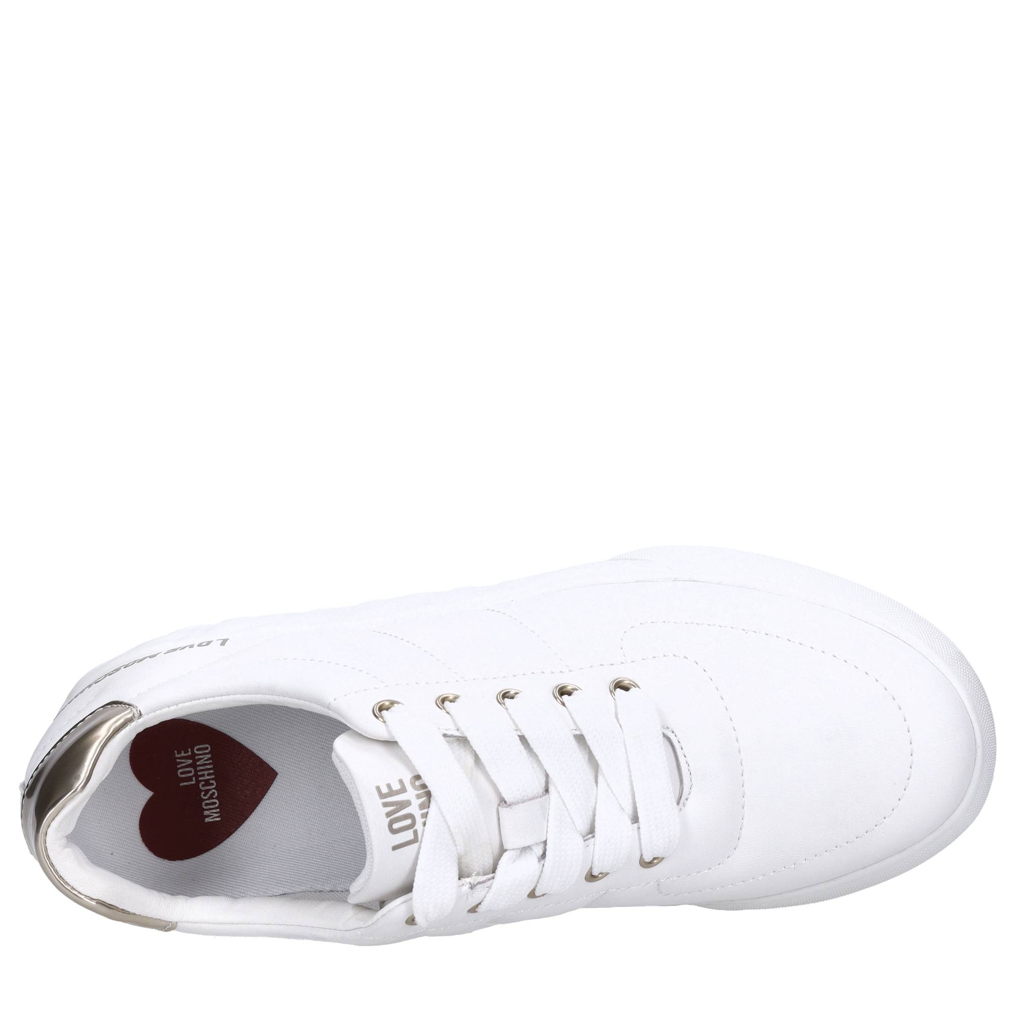 Love Moschino Witte sneakers