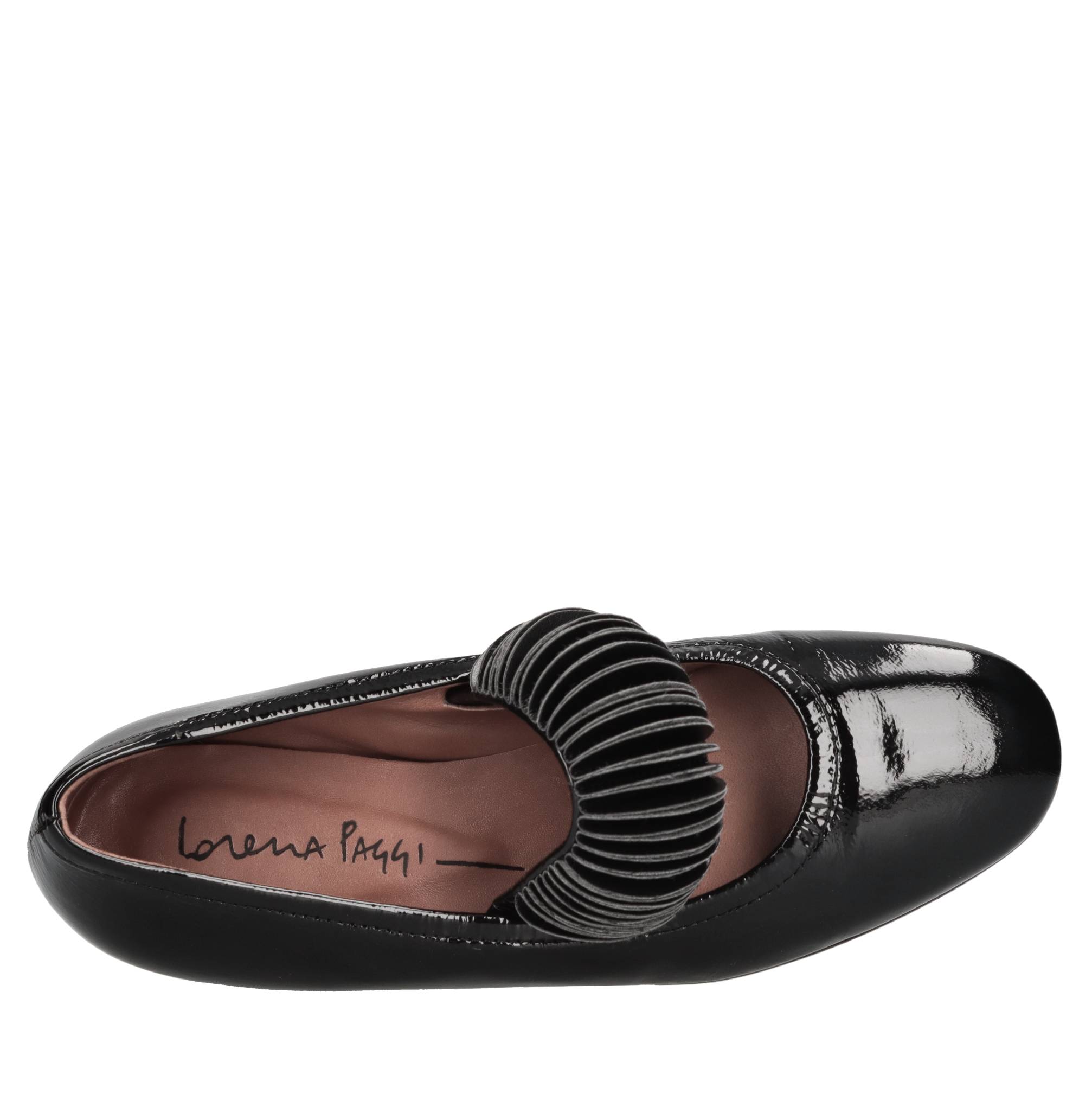 Lorena Paggi Lage schoenen zwart