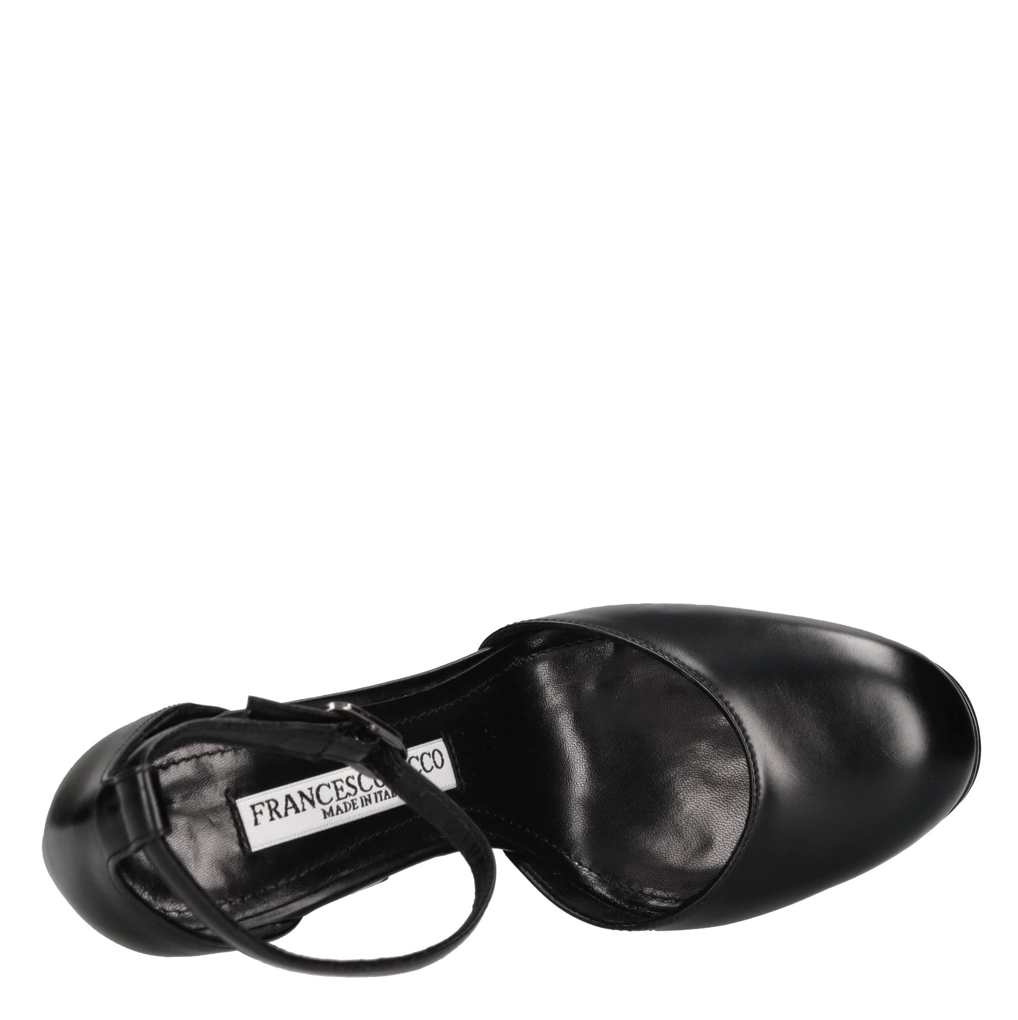 Francesco Sacco Chaussures avec talon noir