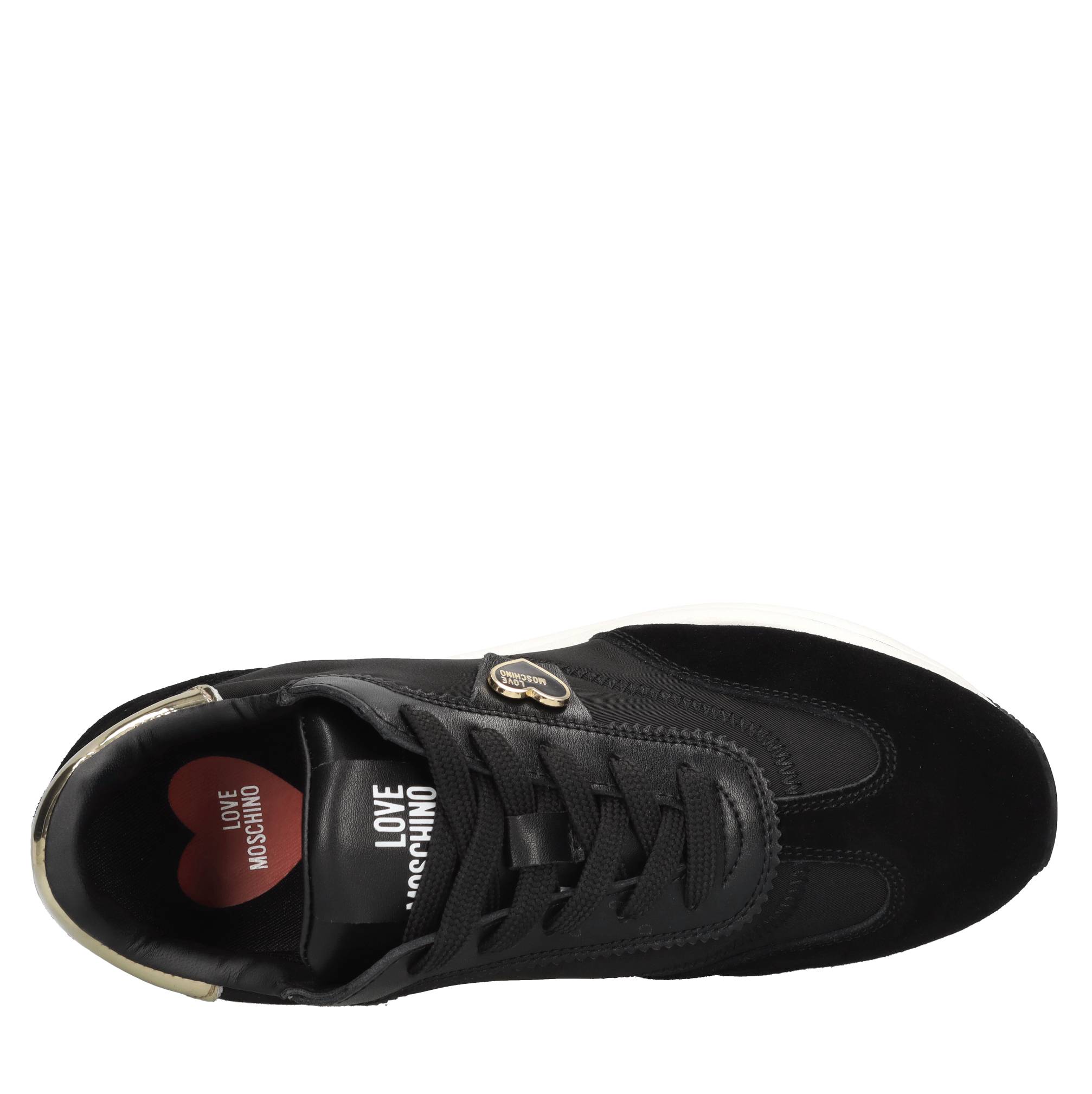 Love Moschino Schwarze Sneaker