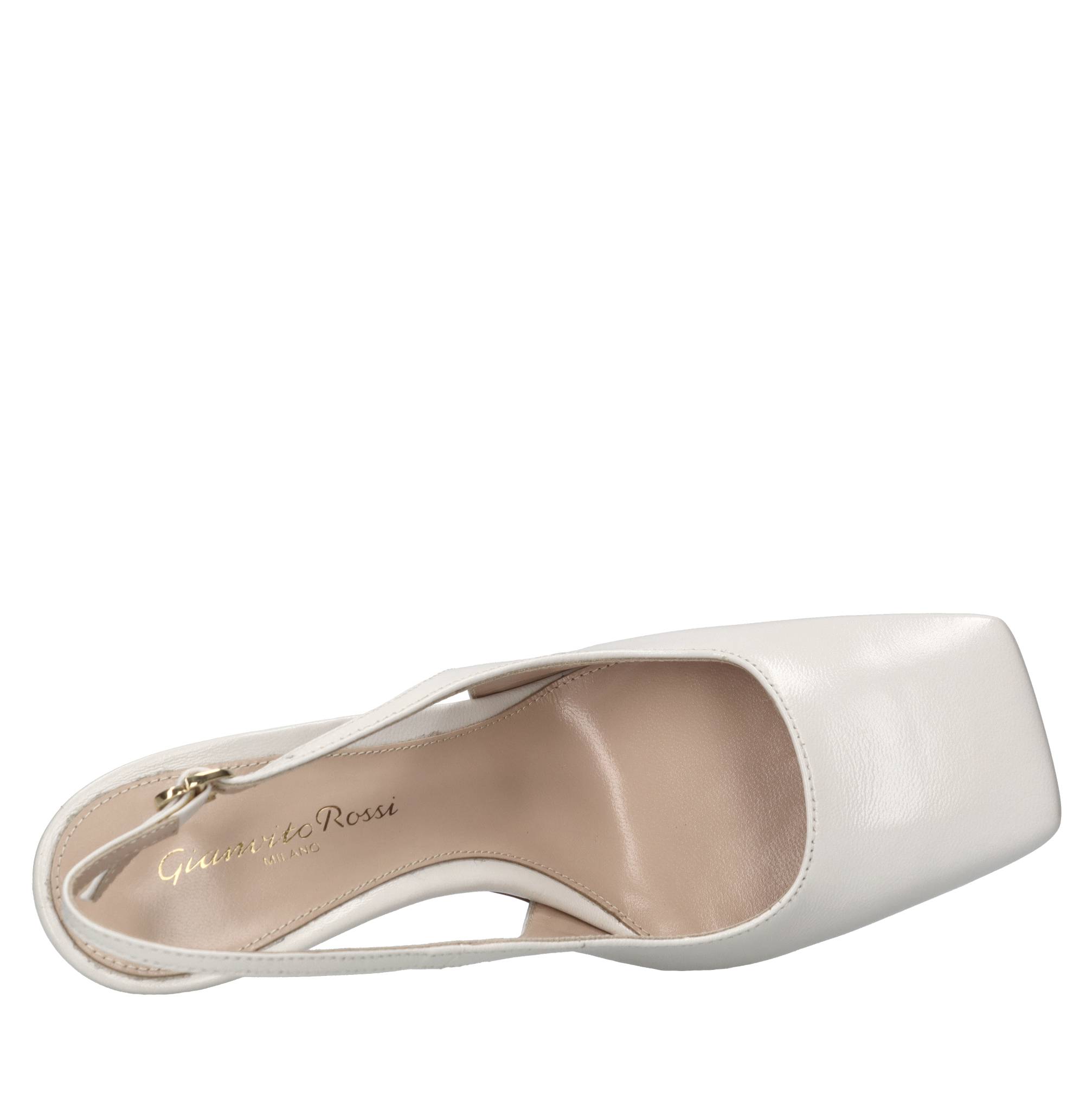 Gianvito Rossi Scarpe con Tacco Panna