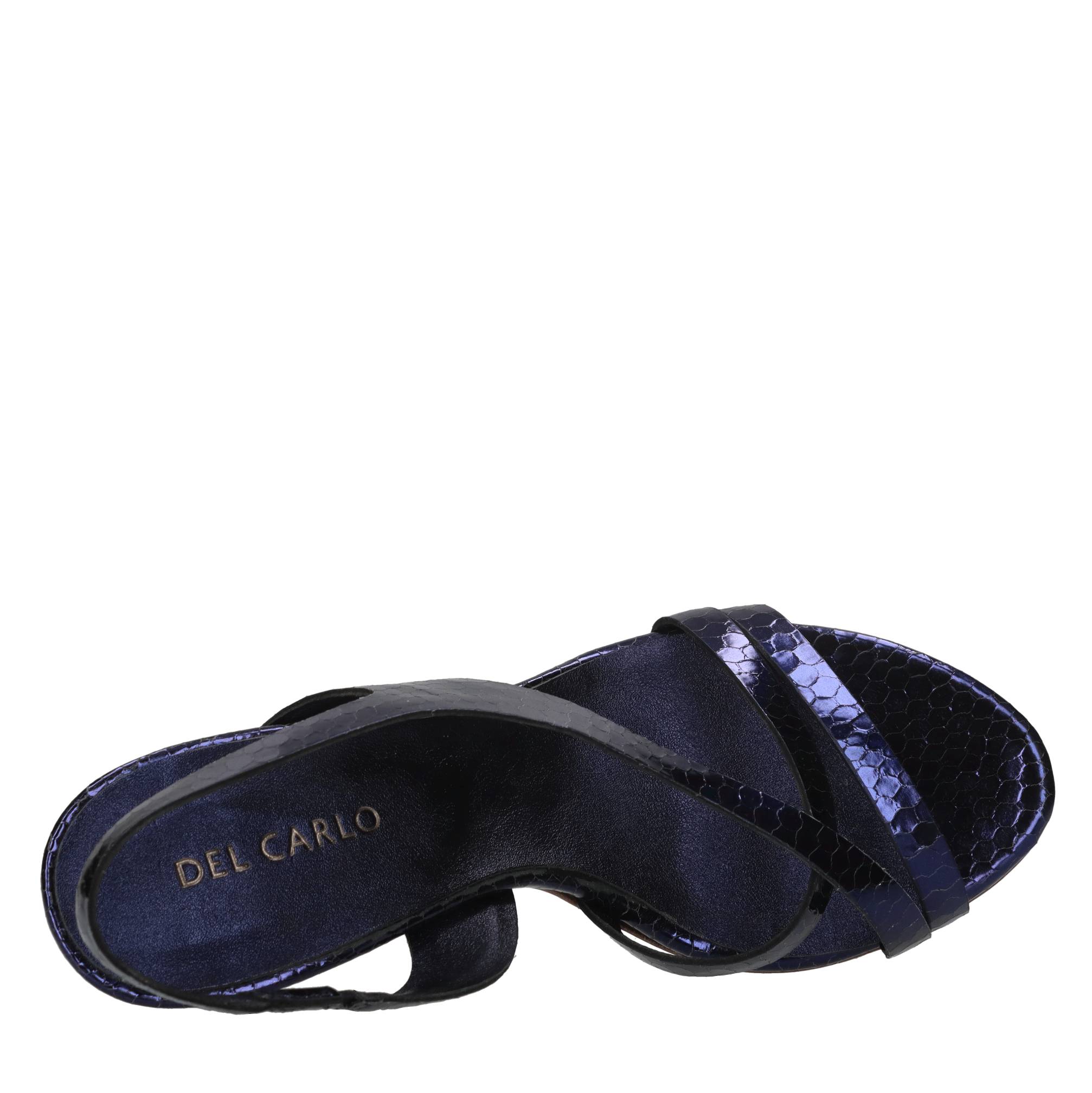 Del Carlo Sandalen blauw