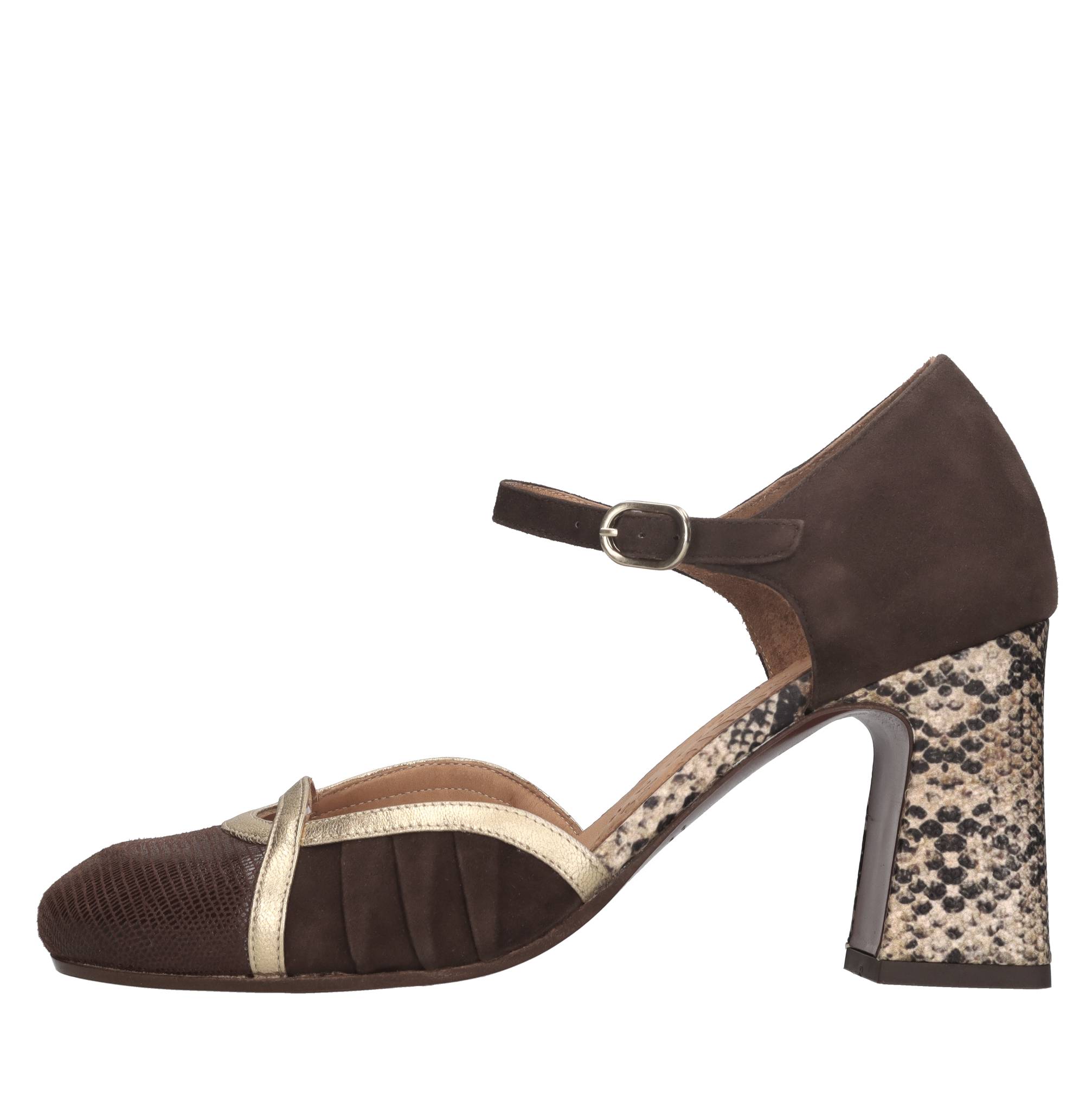 Chie Mihara Zapatos con tacón marrón