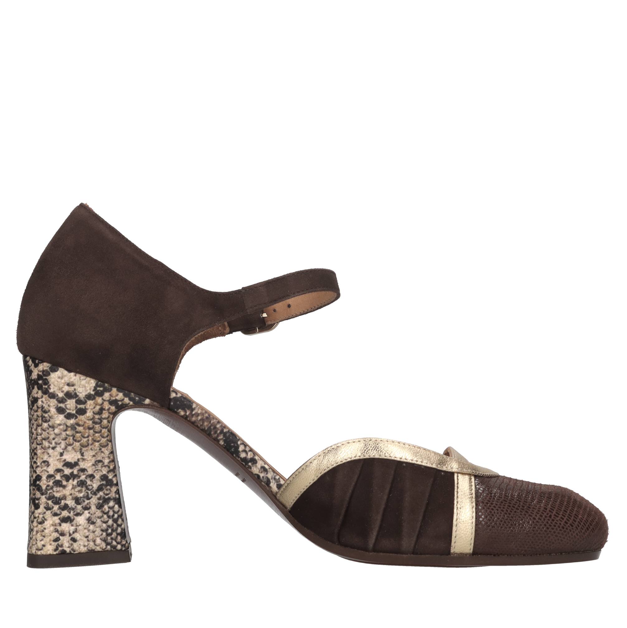Chie Mihara Zapatos con tacón marrón