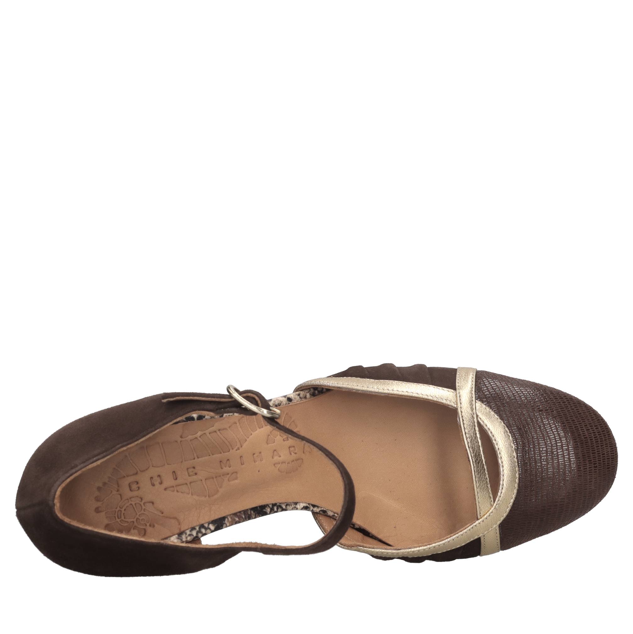 Chie Mihara Zapatos con tacón marrón