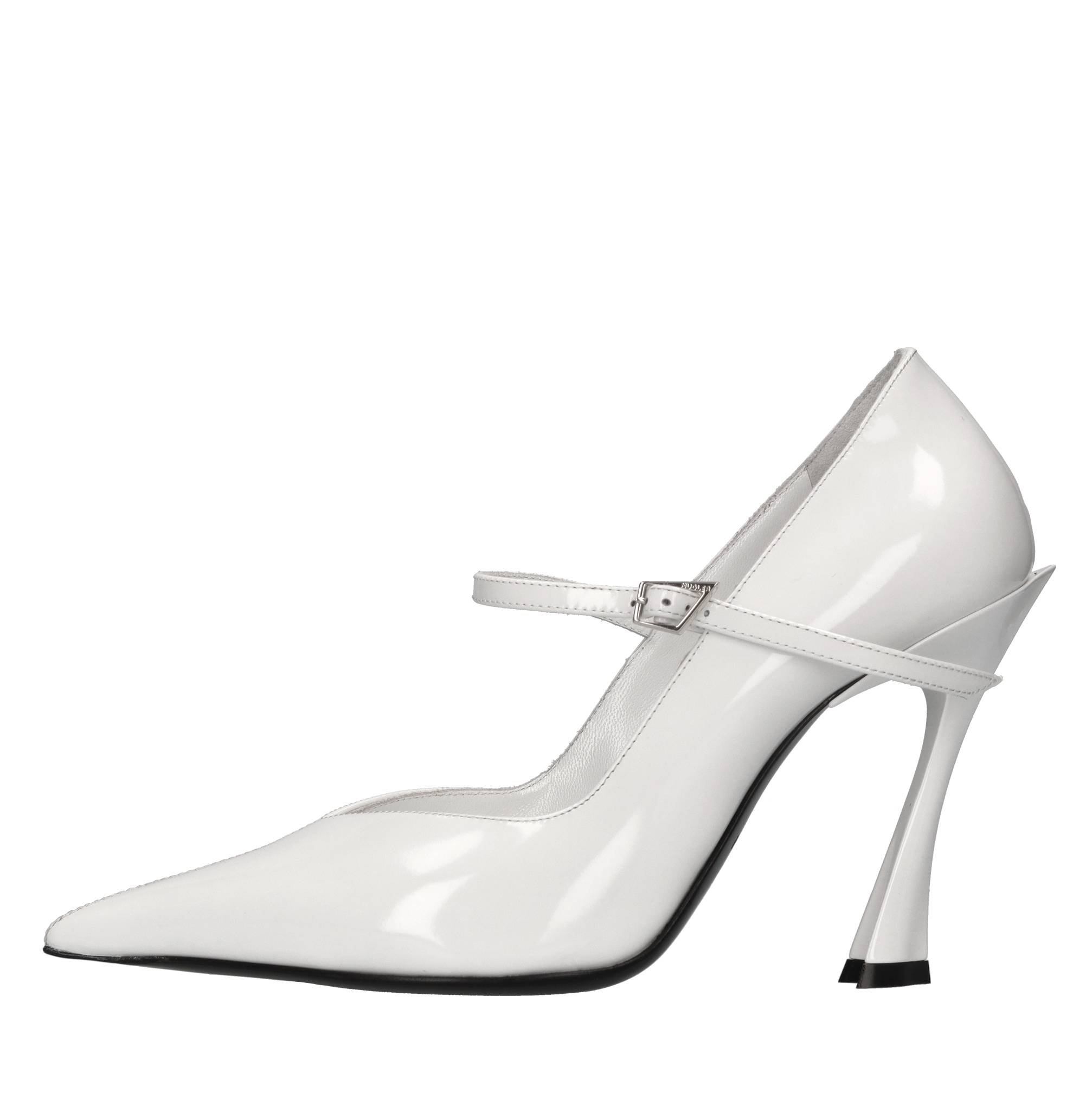 Mugler Zapatos con tacón blanco
