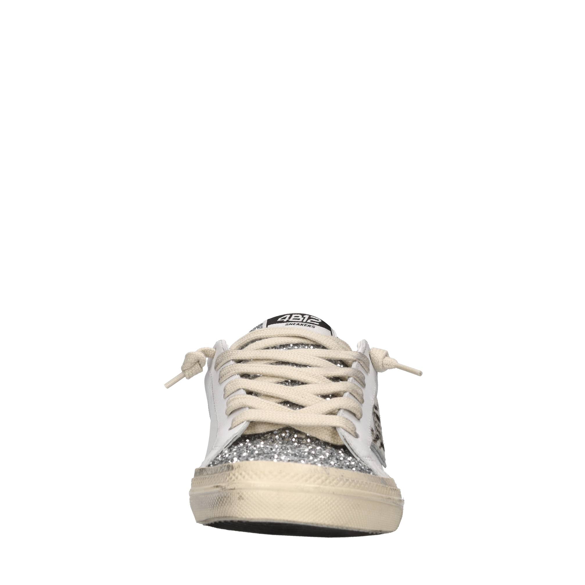 4B12 Sneakers Argento