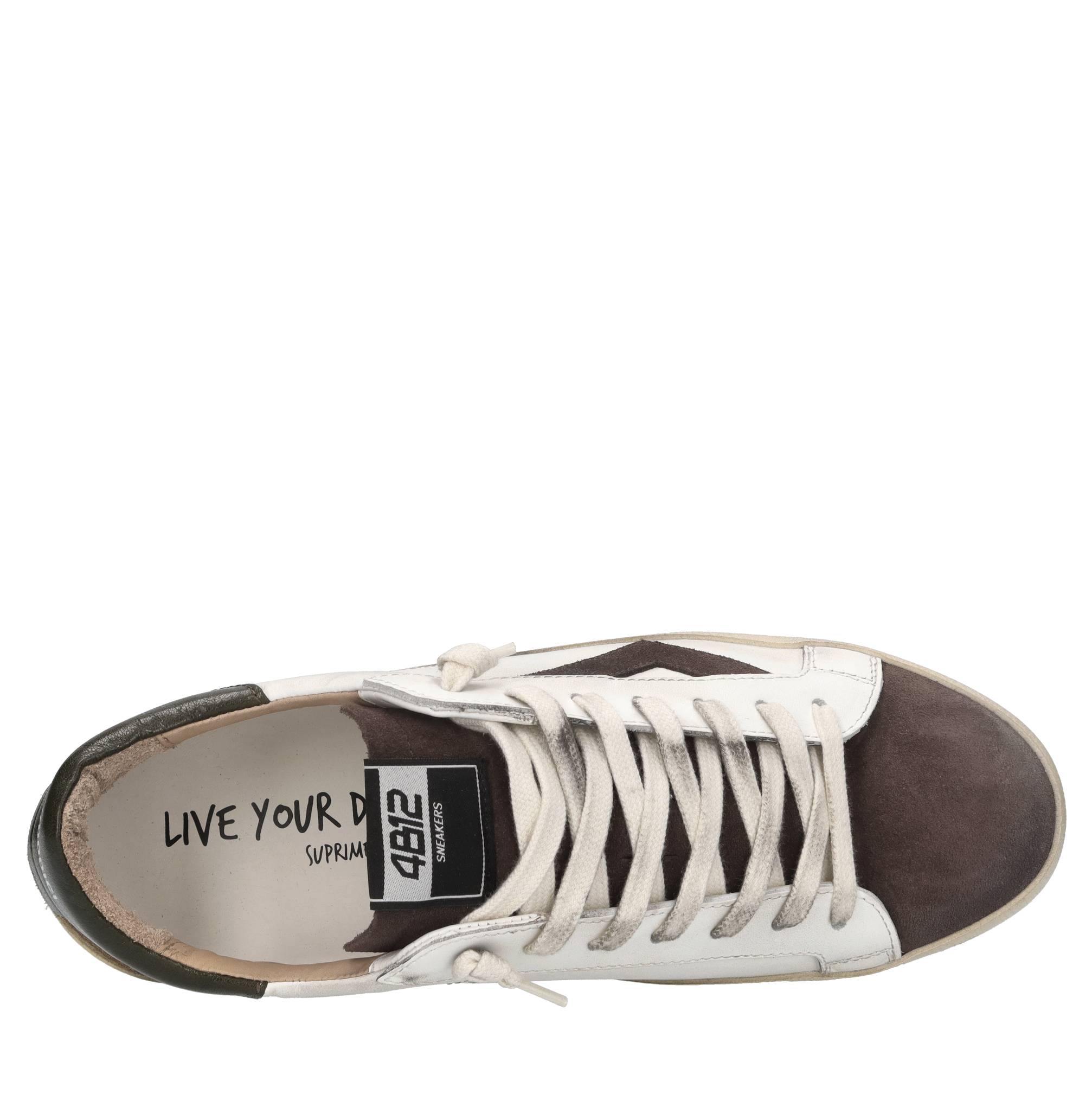 4b12 White Sneakers