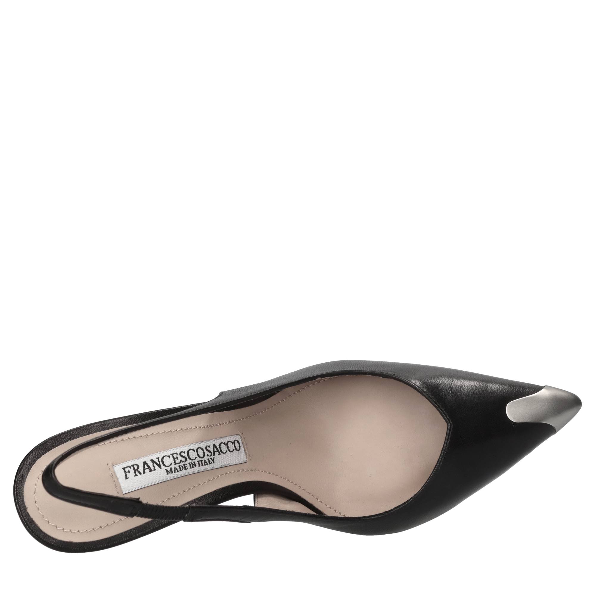 FRANCESCO SACCO Scarpe con Tacco Nero