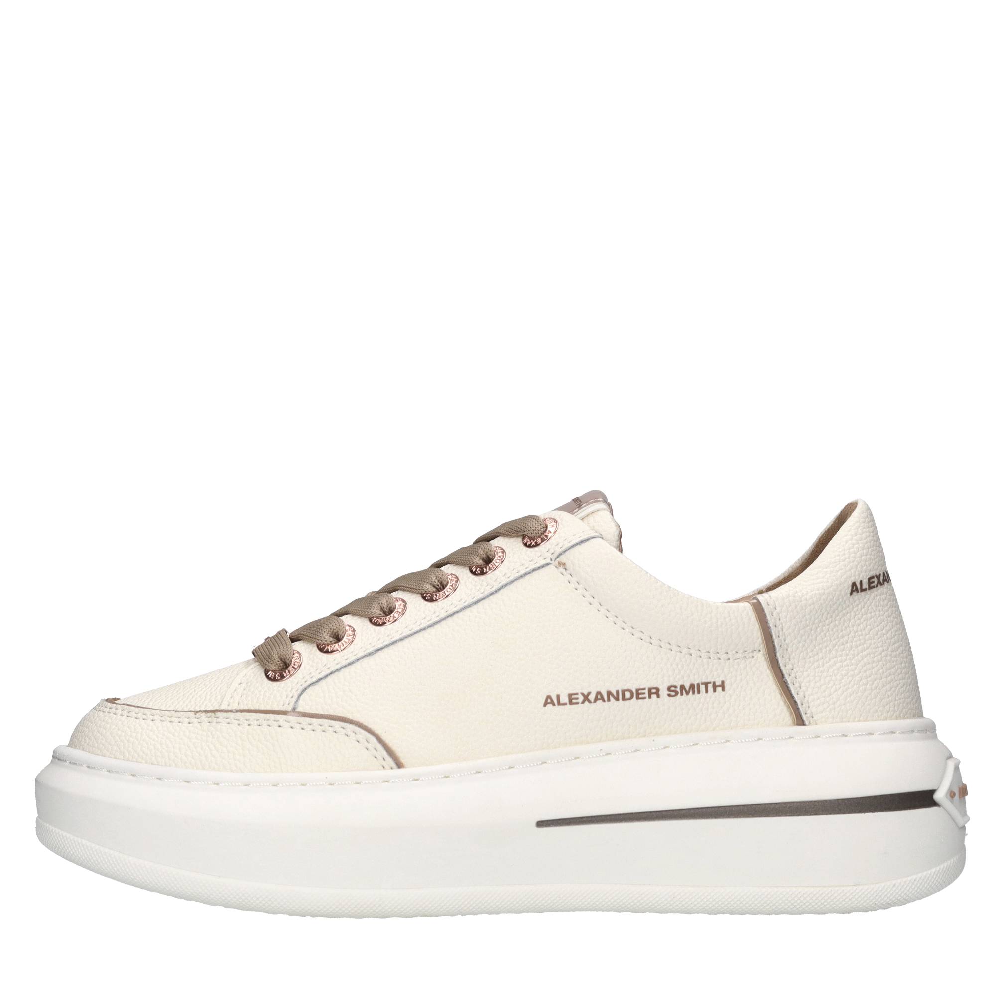 Alexander Smith Weiße Sneaker