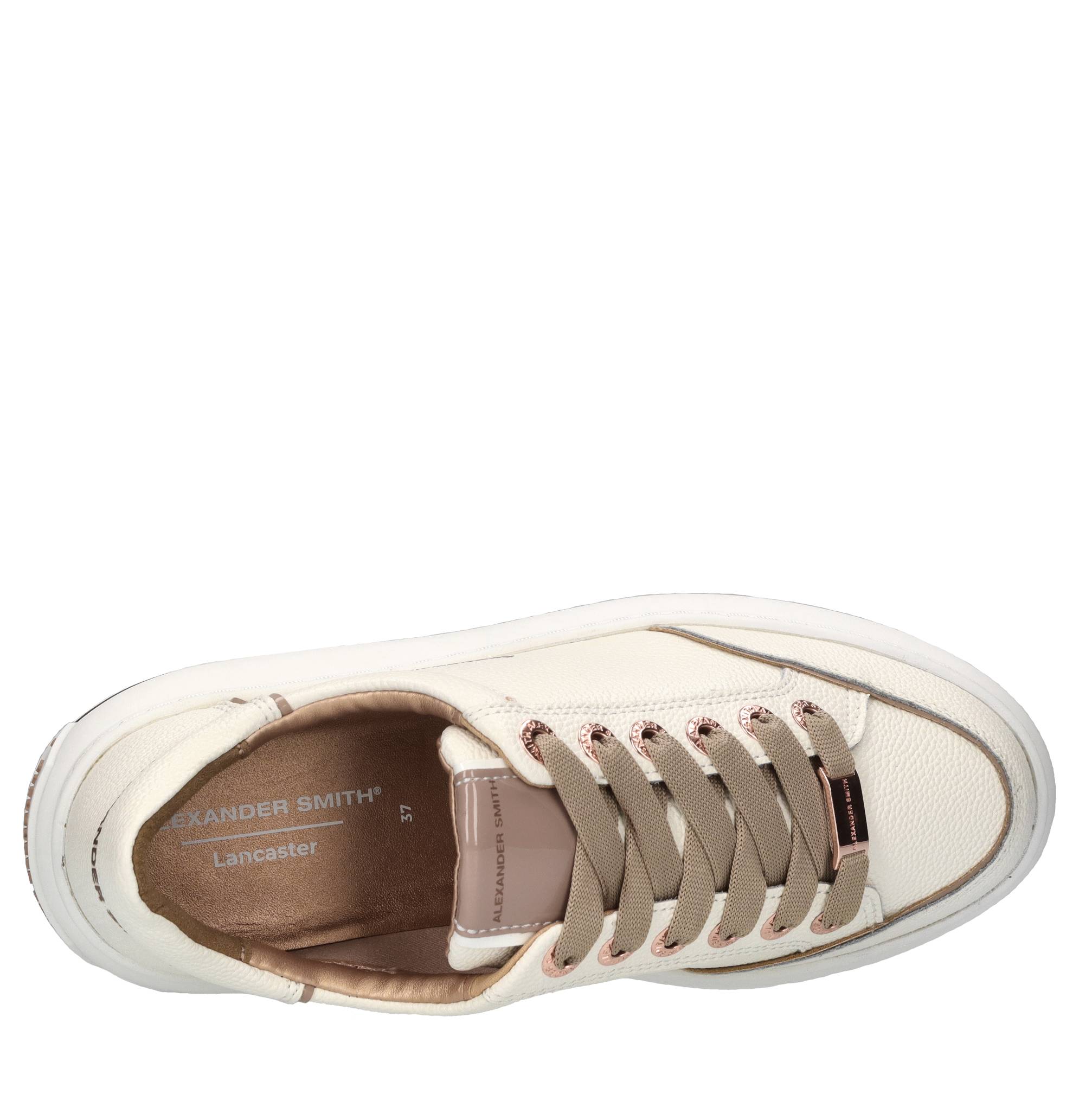 Alexander Smith Weiße Sneaker