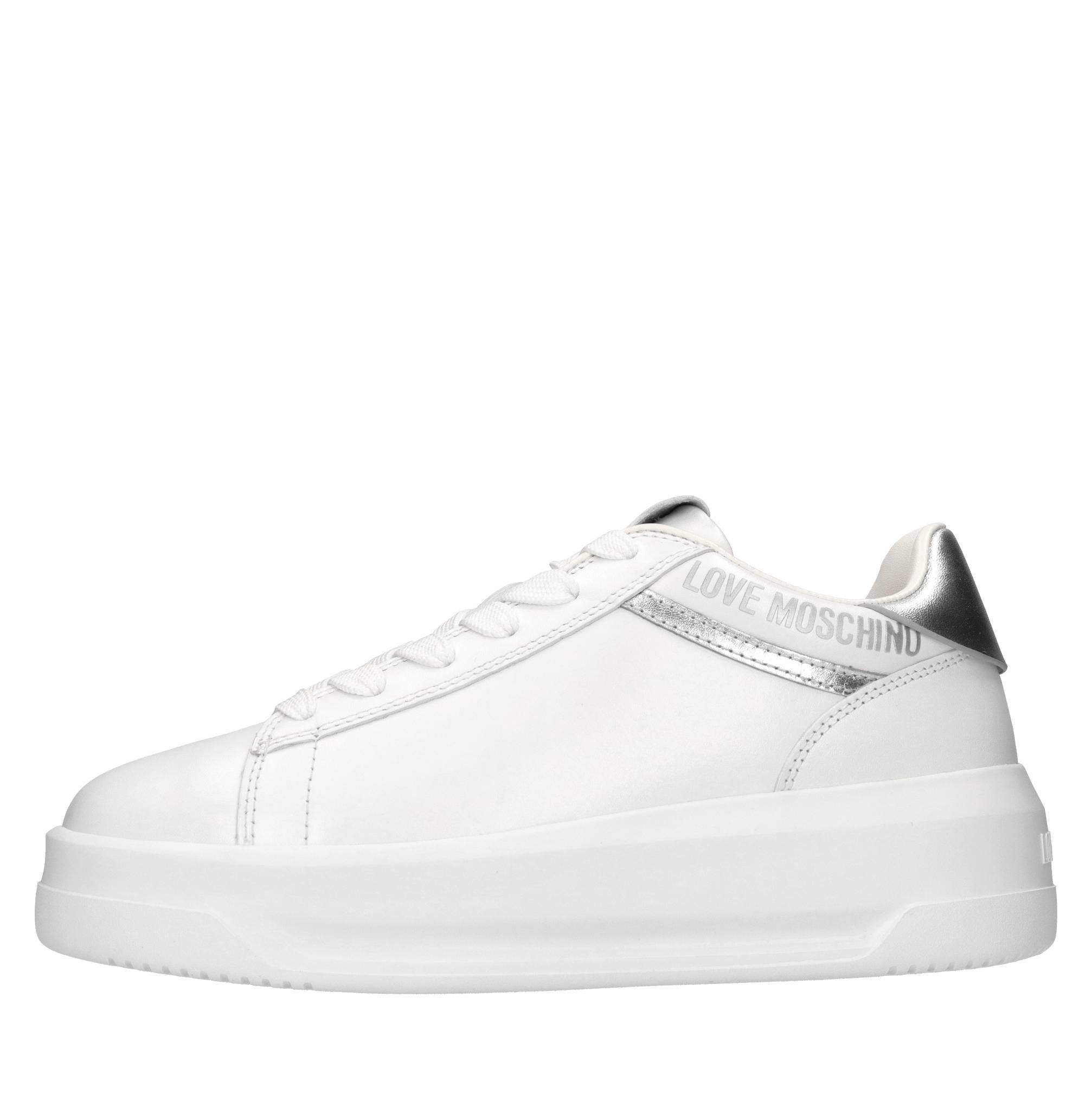 Love Moschino Weiße Sneaker
