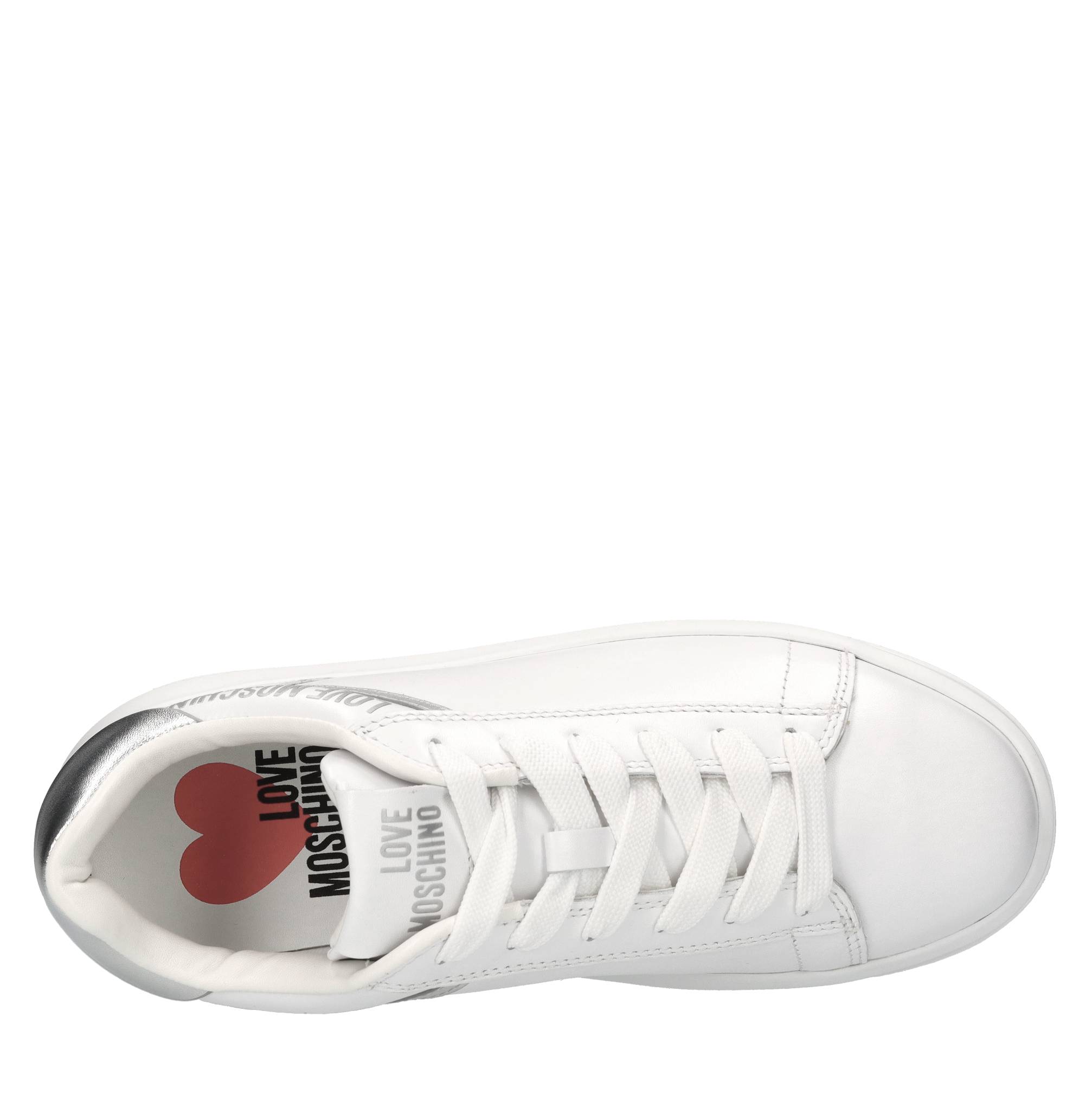 Love Moschino Weiße Sneaker