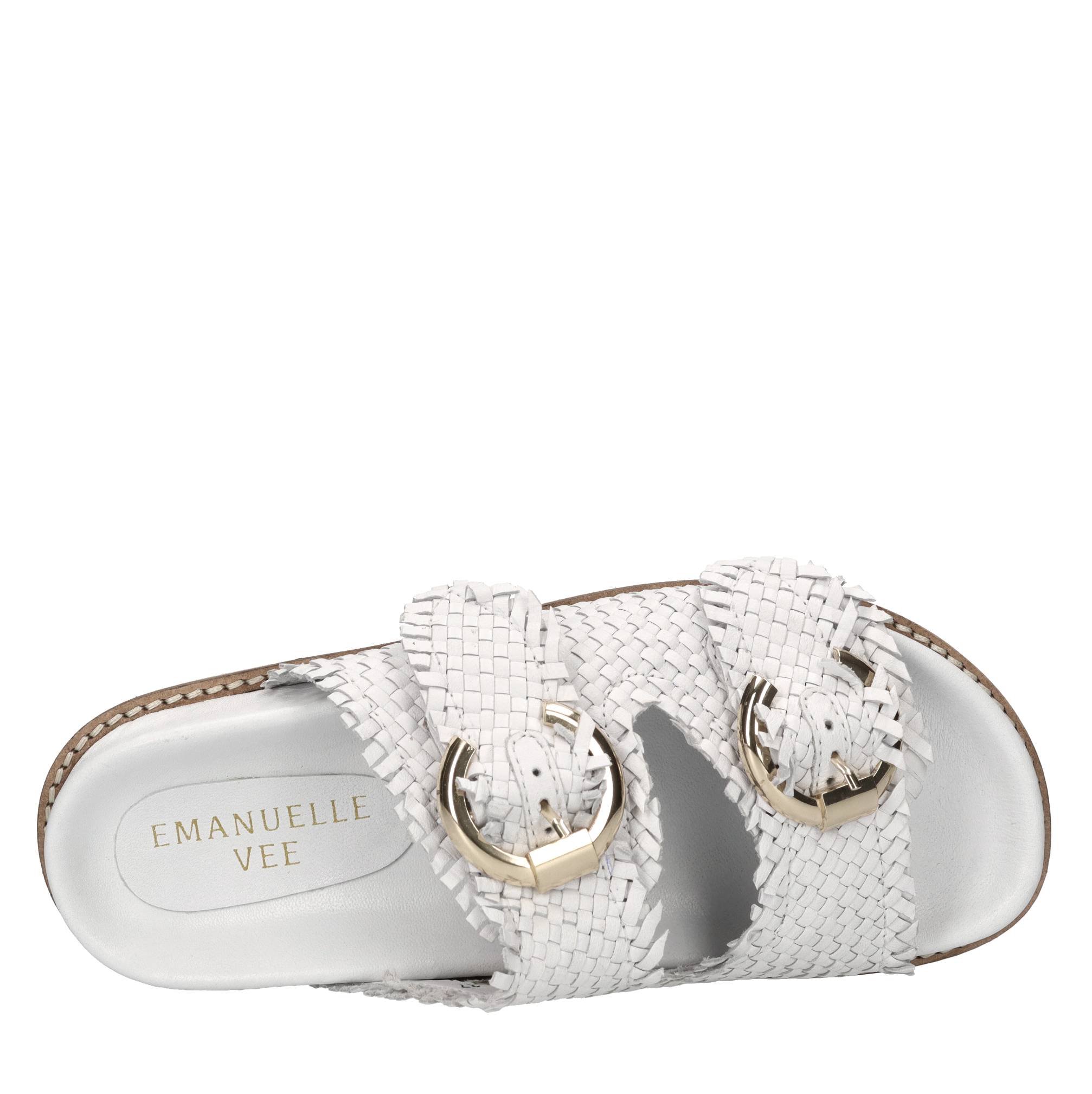Emanuelle Vee Sandalen wit