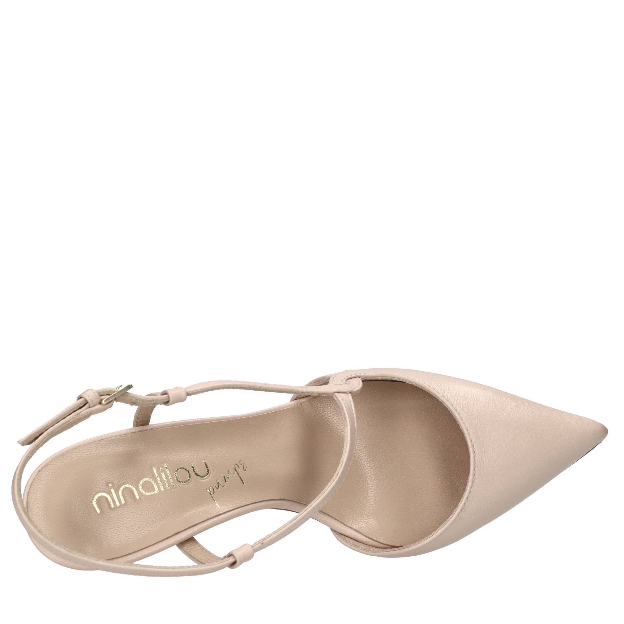 Ninalilou Chaussures avec talon rose