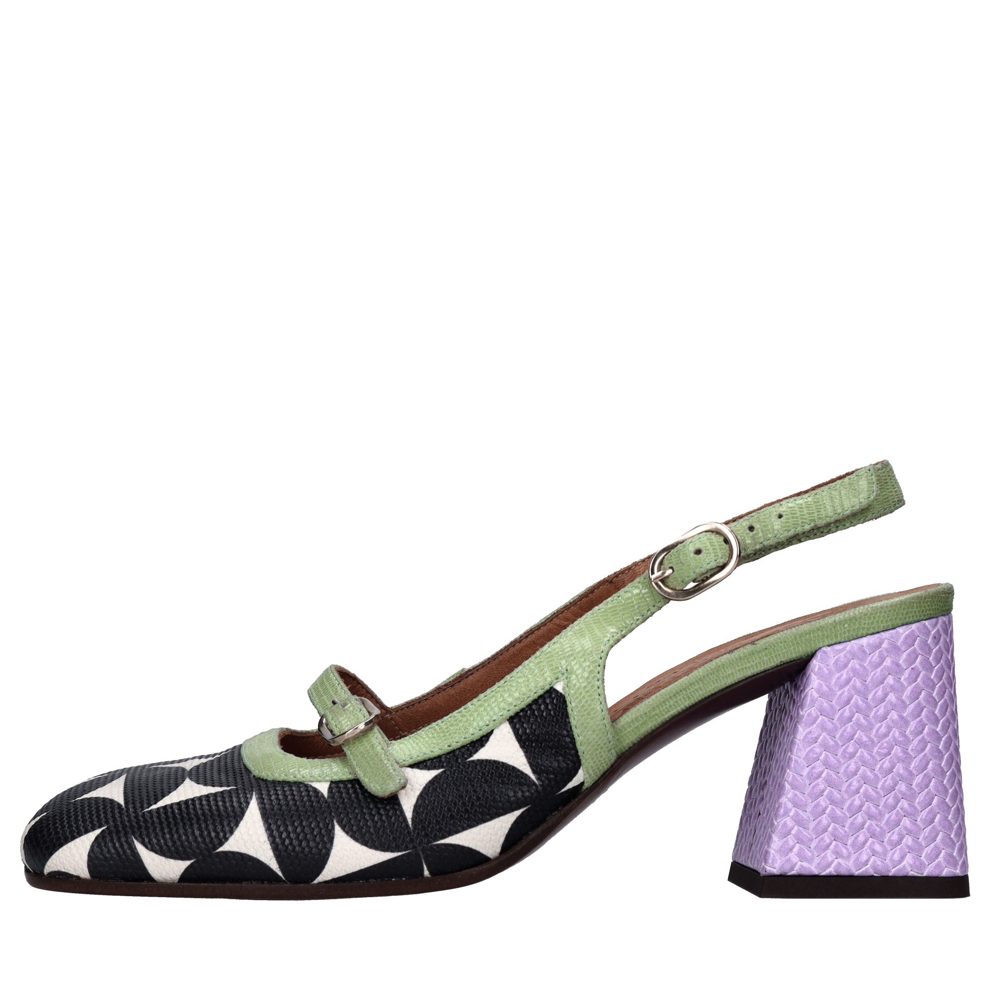 Chie Mihara Schoenen met multicolor hiel