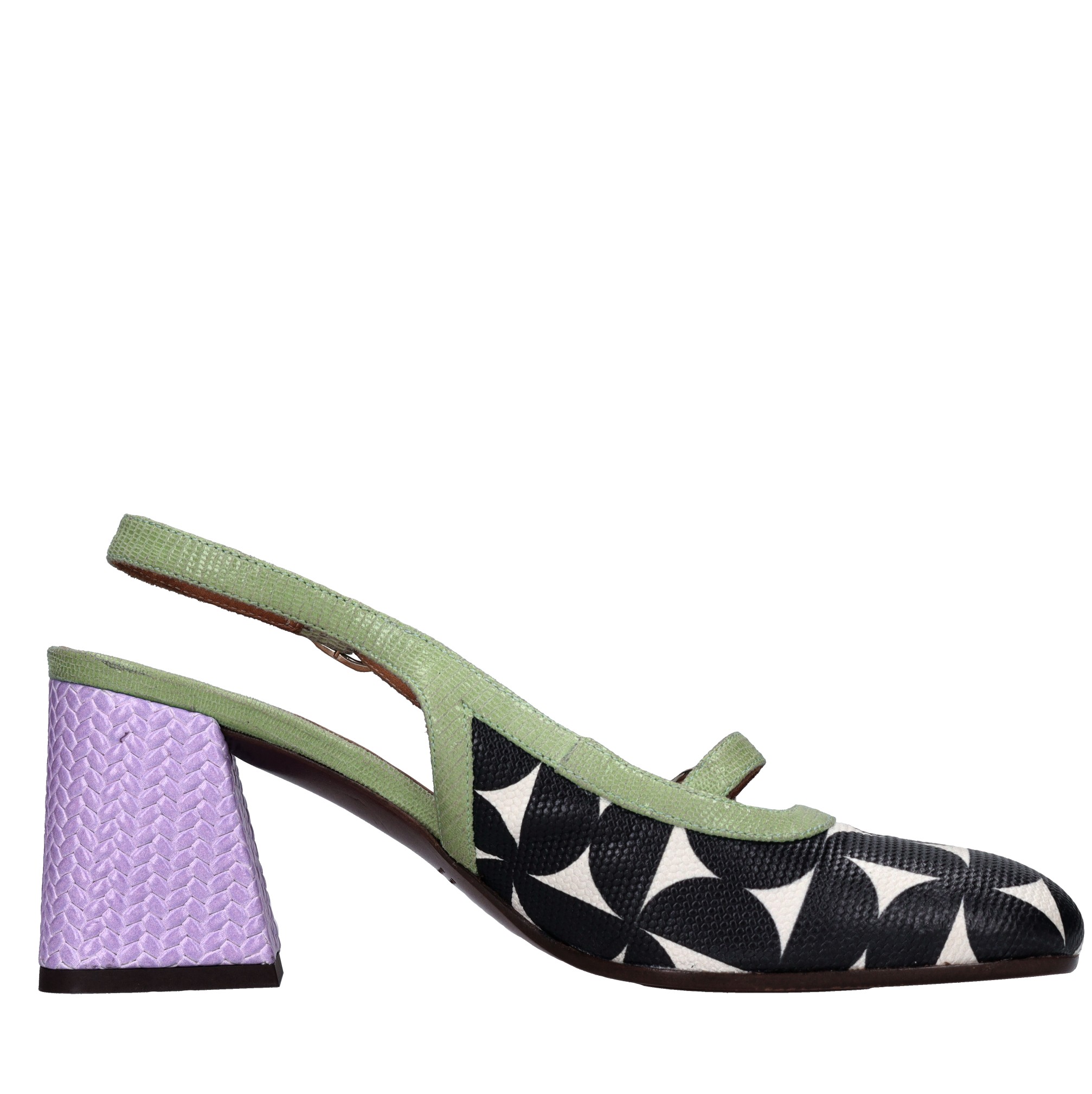 Chie Mihara Schoenen met multicolor hiel