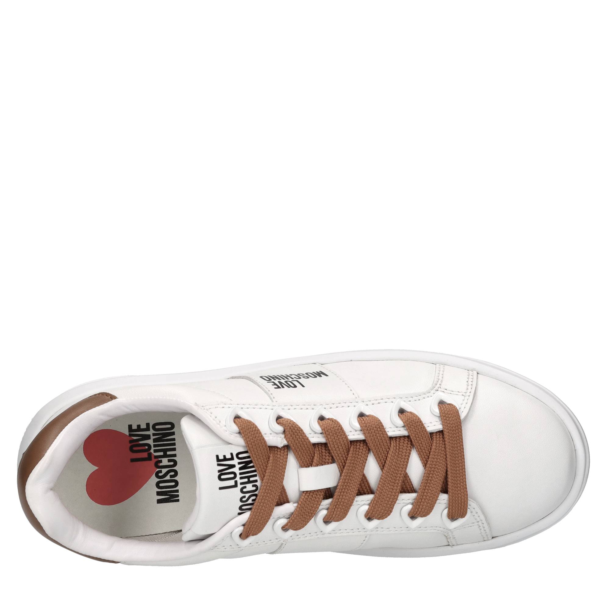 Love Moschino Witte sneakers