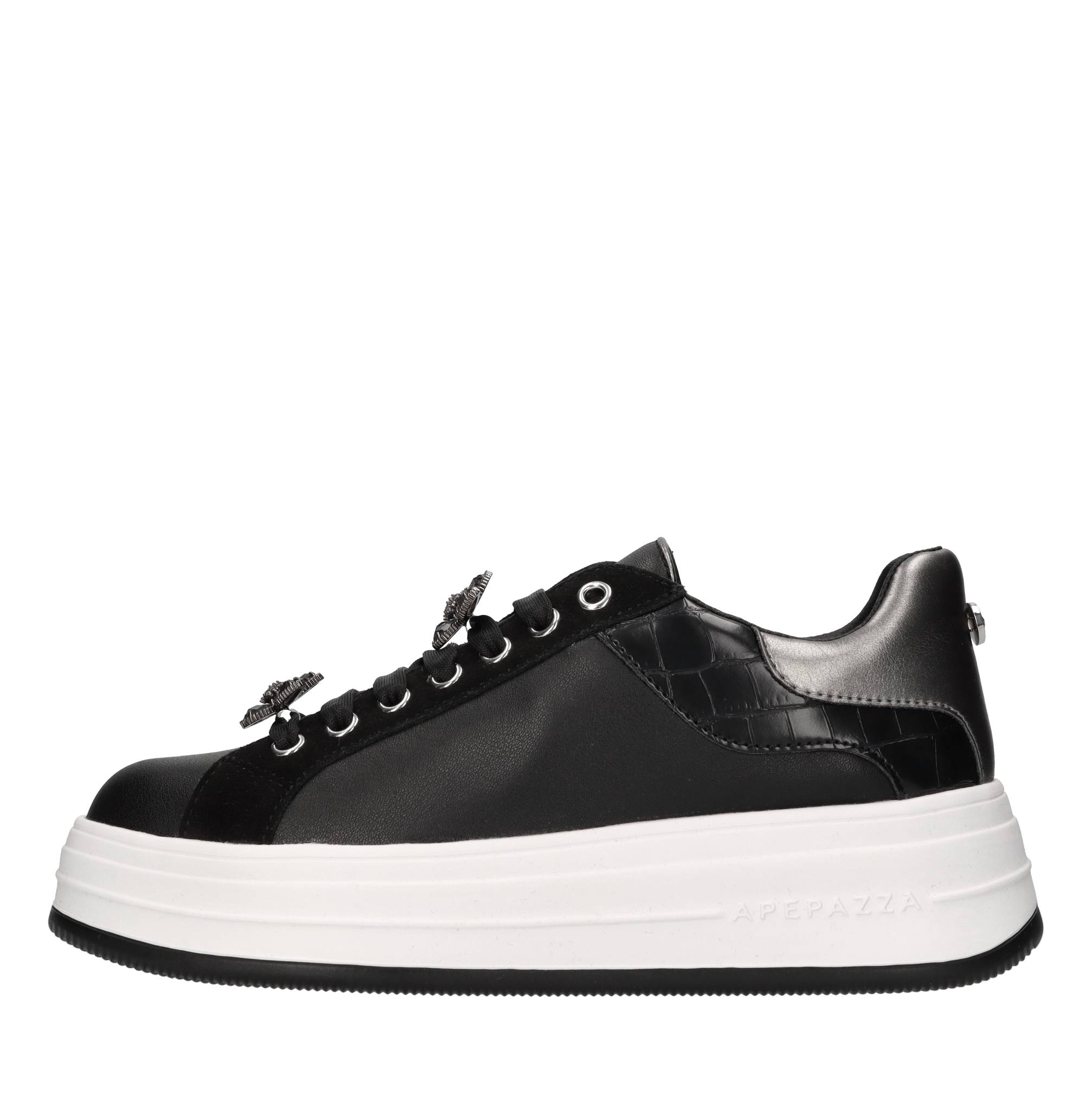 Apepazza Sport Black Sneakers
