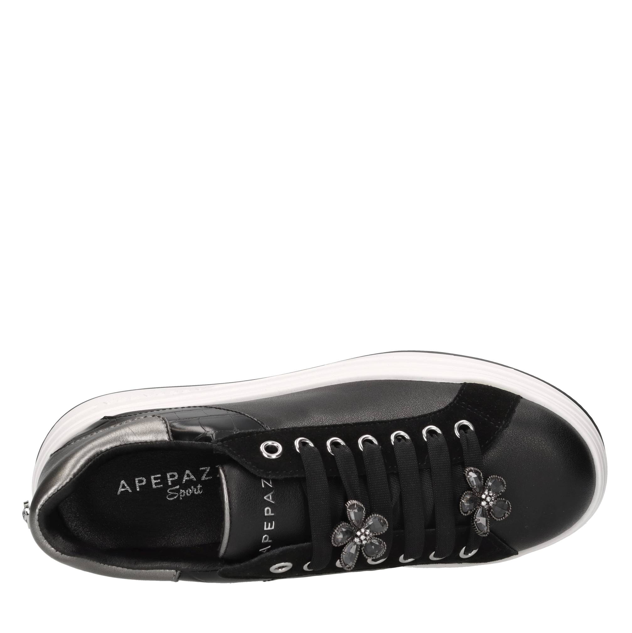 Apepazza Sport Black Sneakers