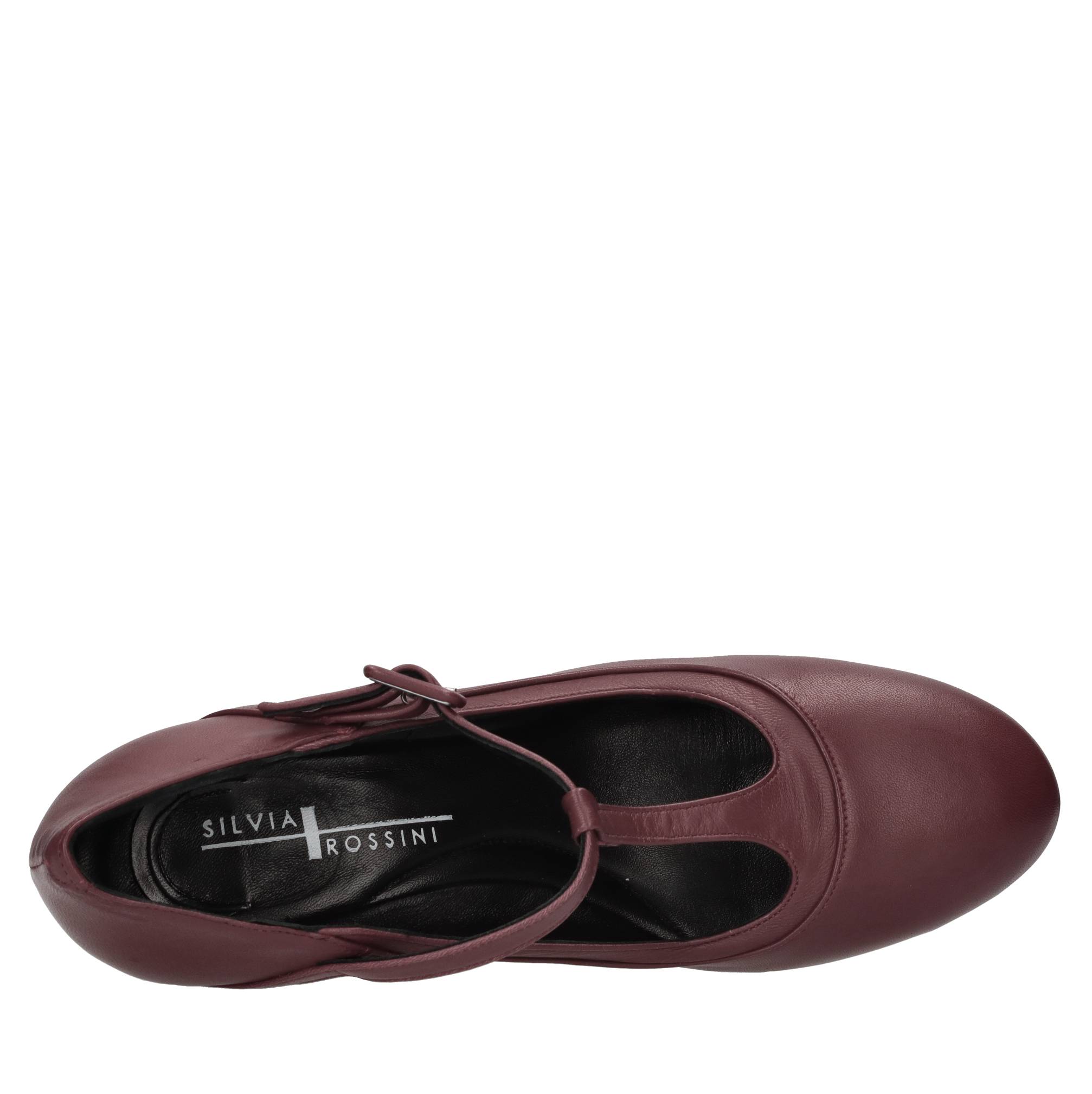 SILVIA ROSSINI Scarpe con Tacco Bordeaux