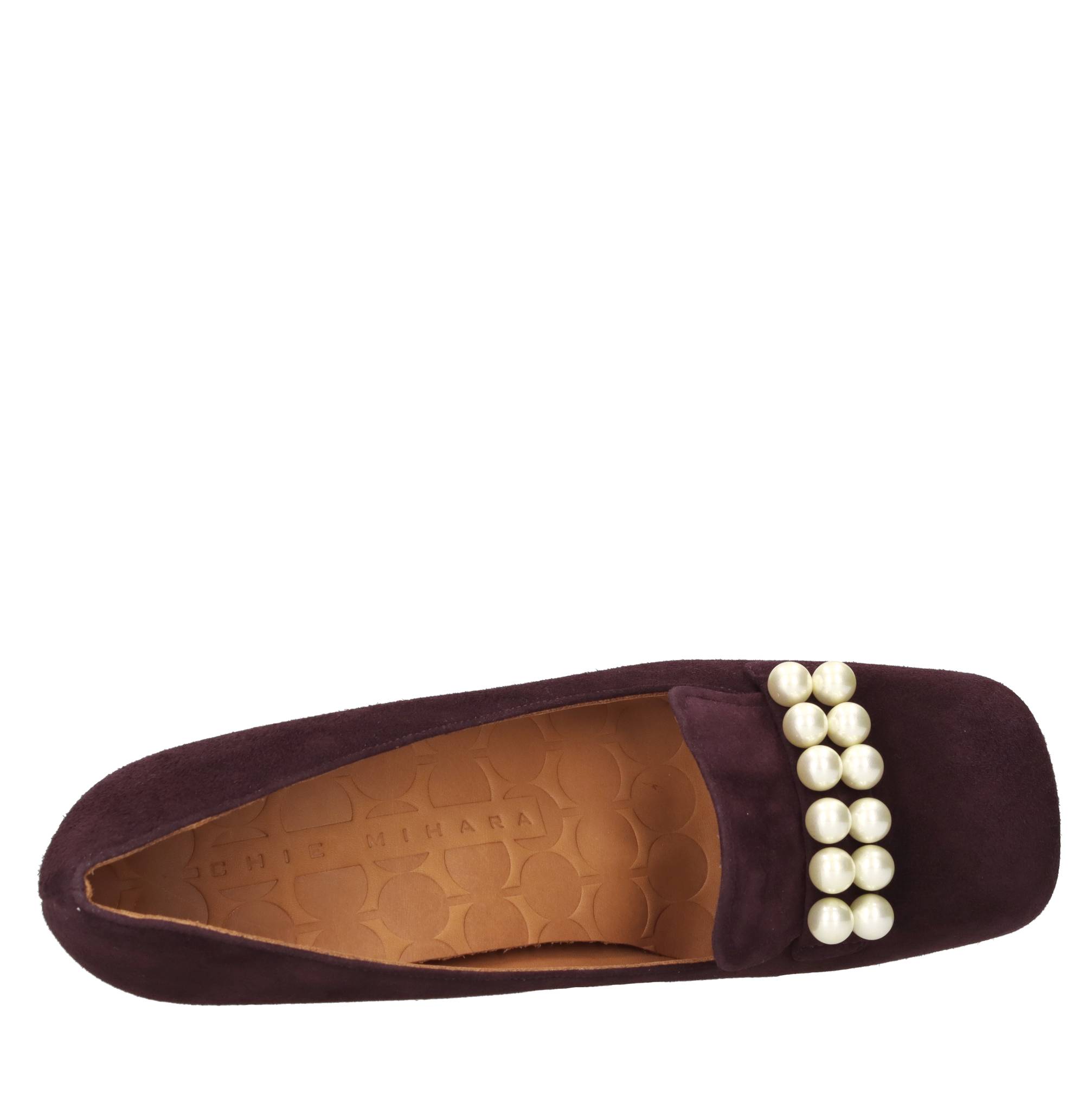 Chie Mihara Chaussures basses pourpre