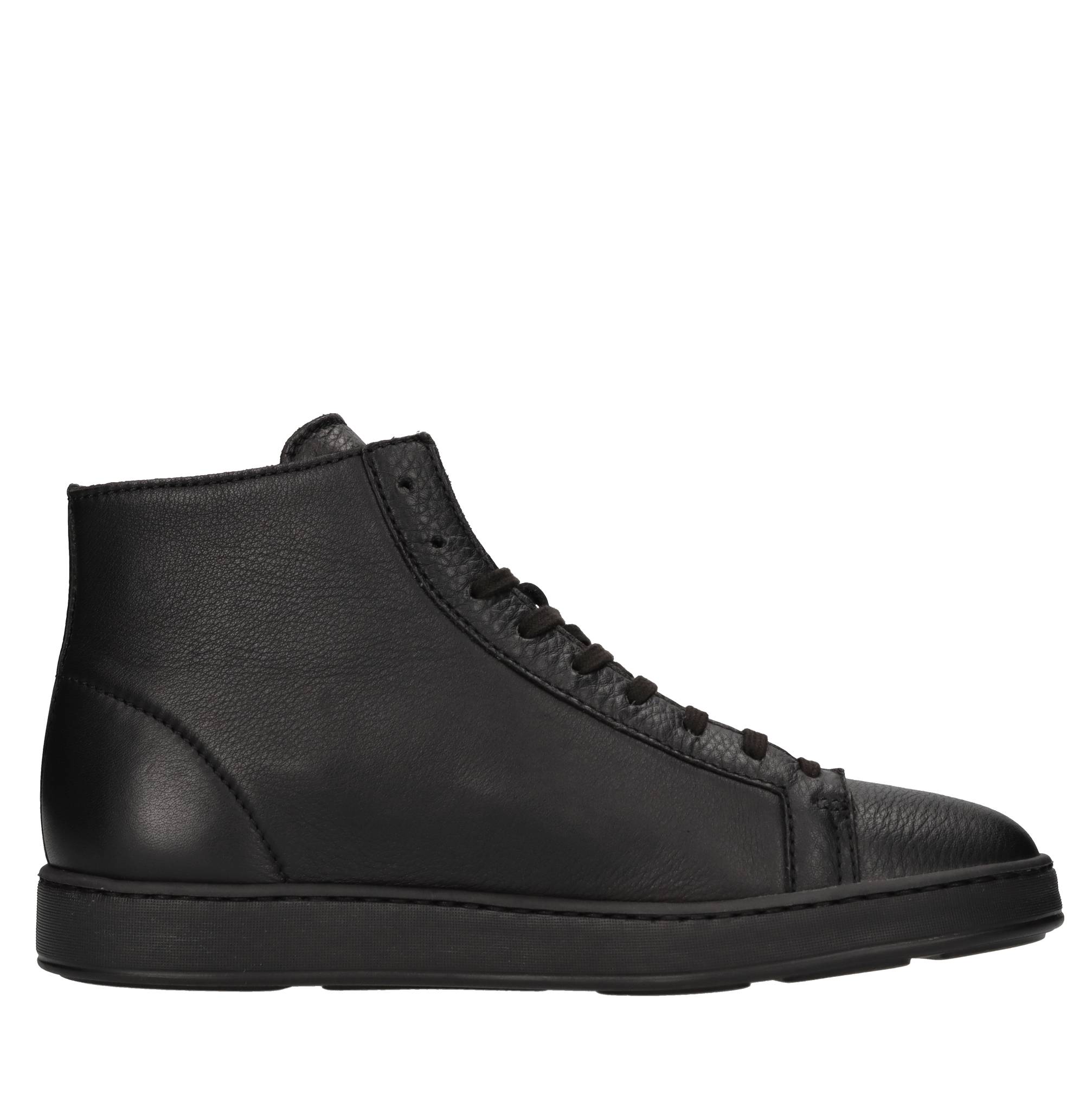 Santoni Zwarte sneakers