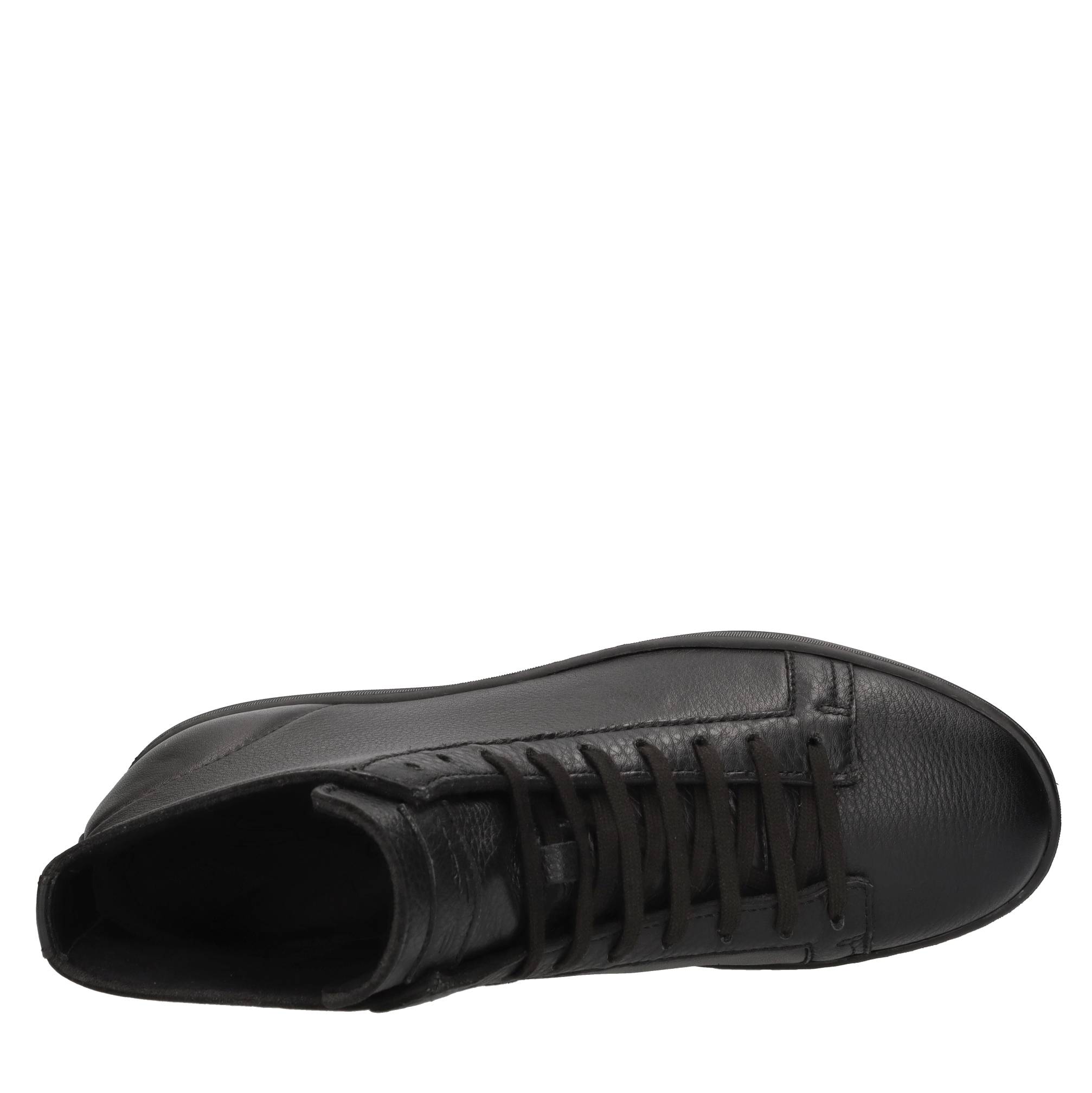 Santoni Zwarte sneakers