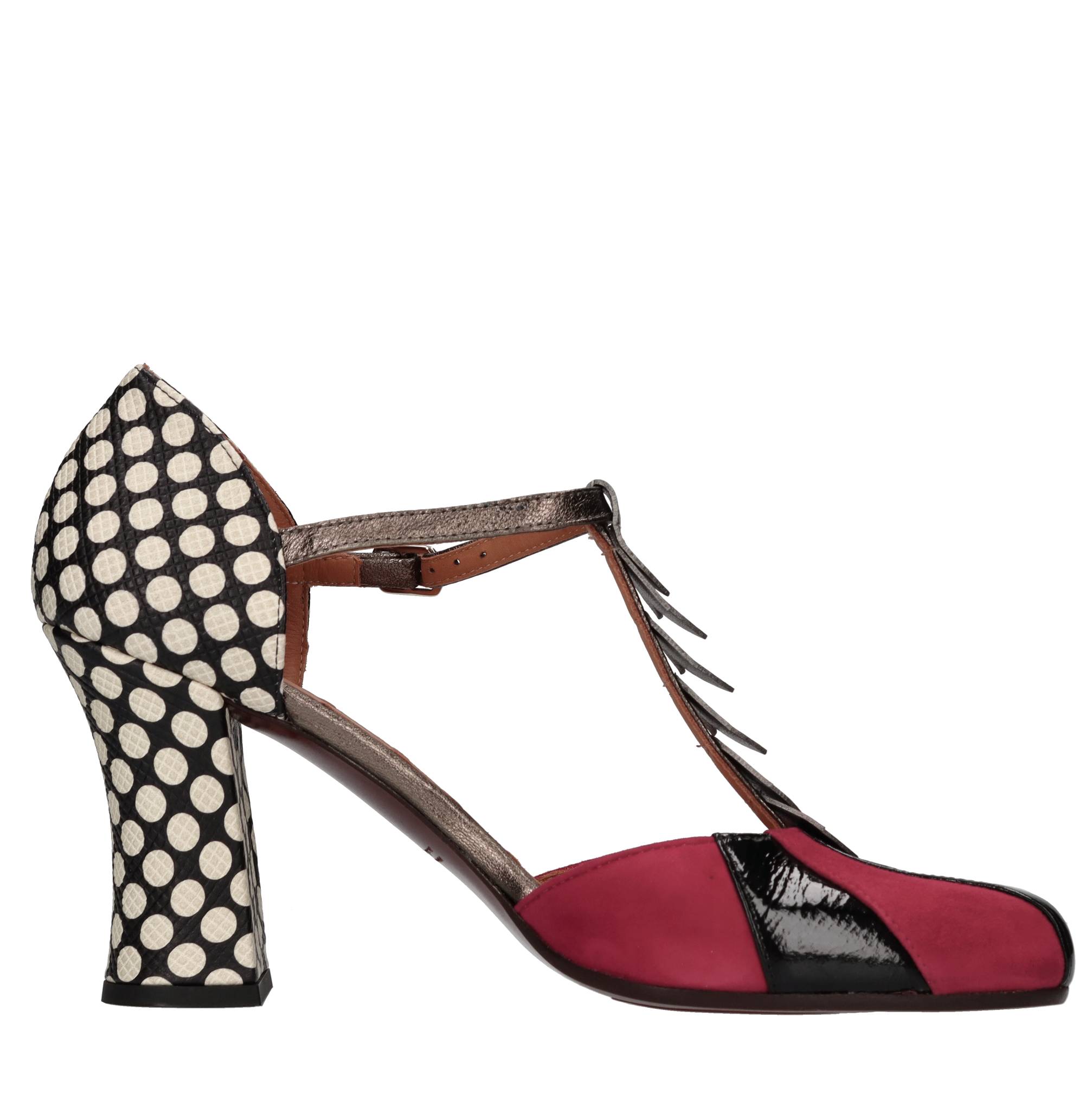 Chie Mihara Schoenen met multicolor hiel