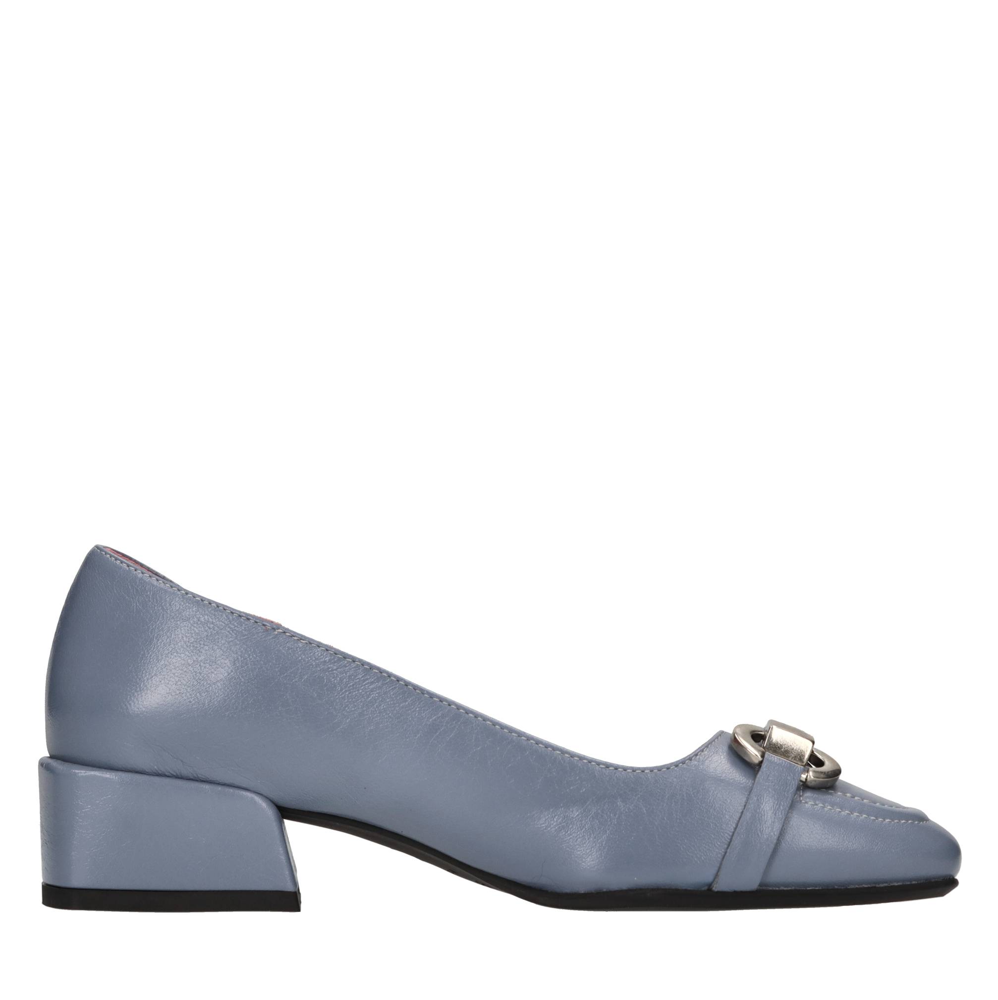 Le Babe Chaussures avec talon bleu