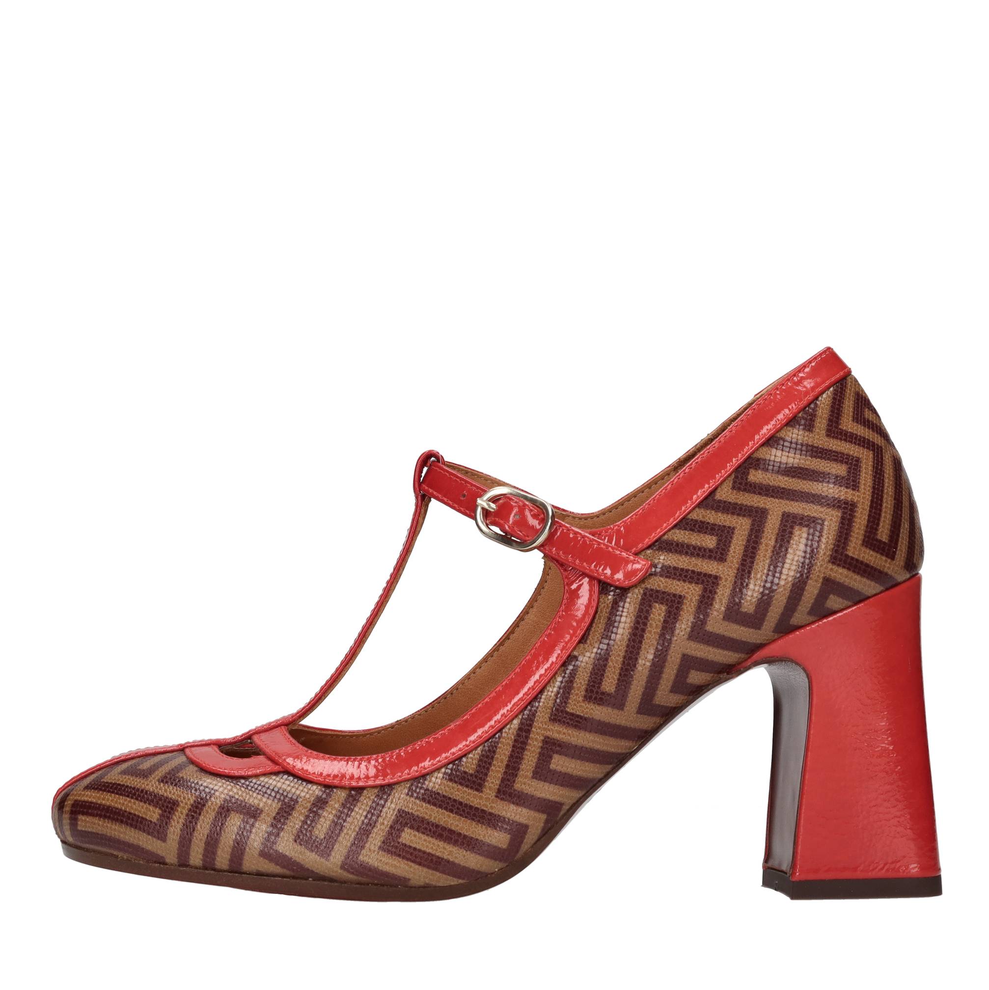 Chie Mihara Chaussures avec talon multicolore