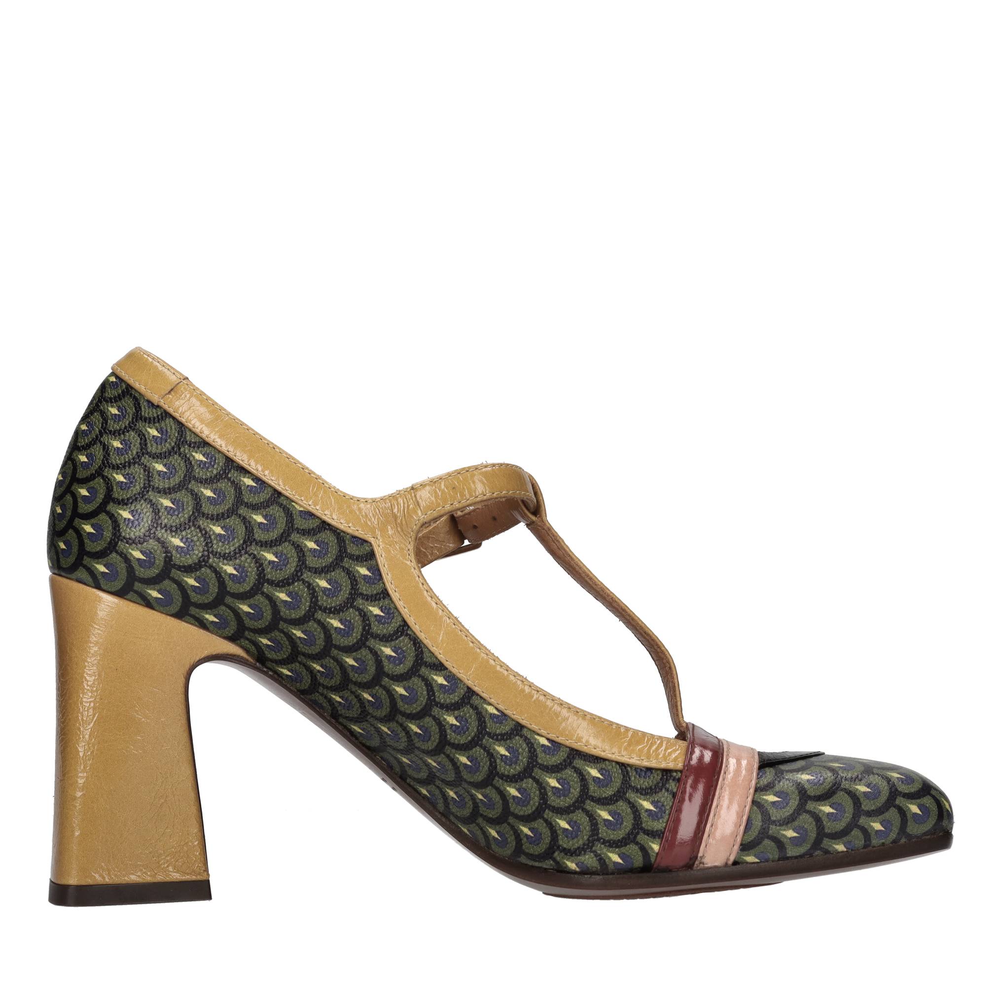 Chie Mihara Zapatos con tacón multicolor
