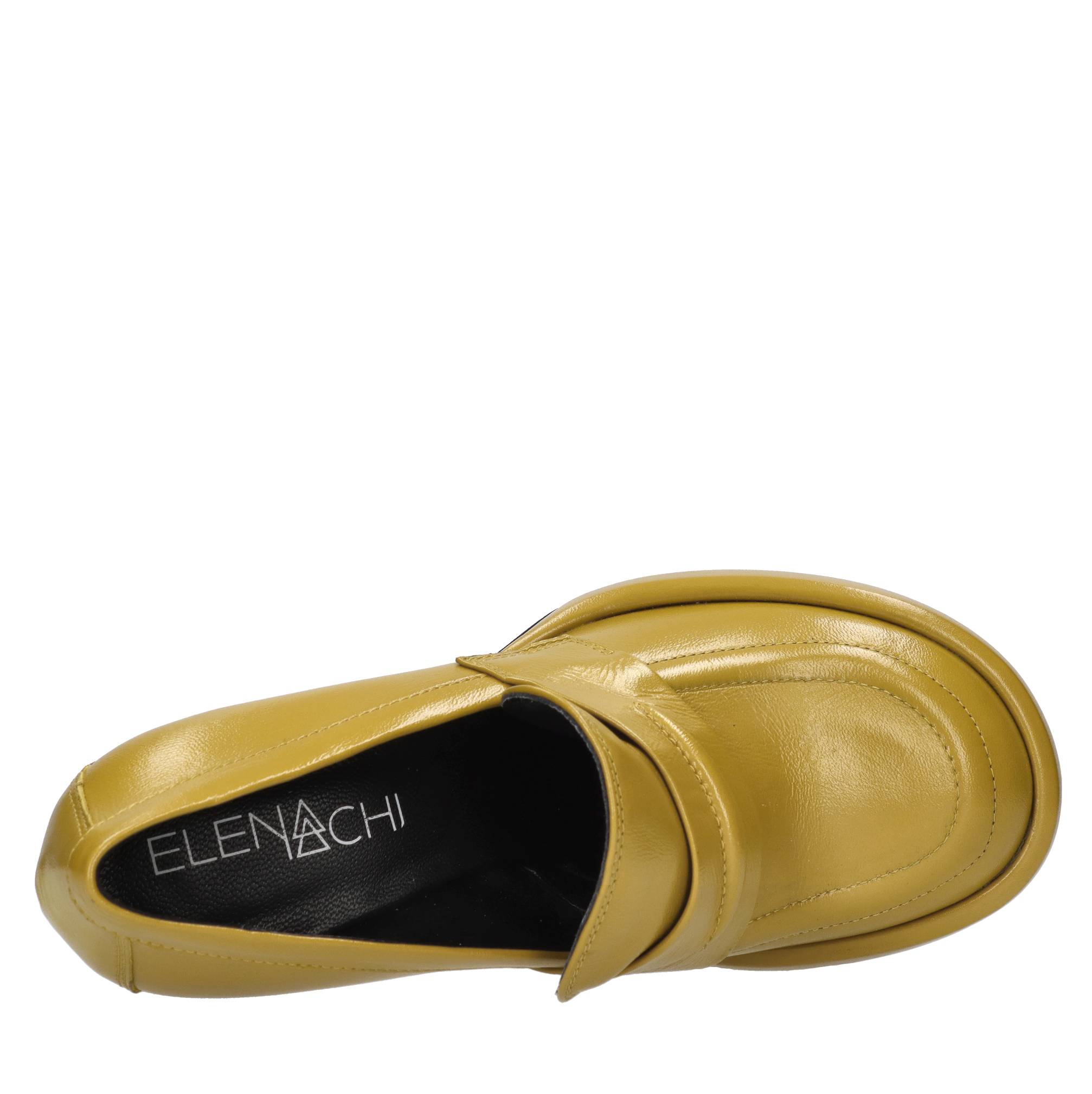 Elena Iachi Lage schoenen Geel