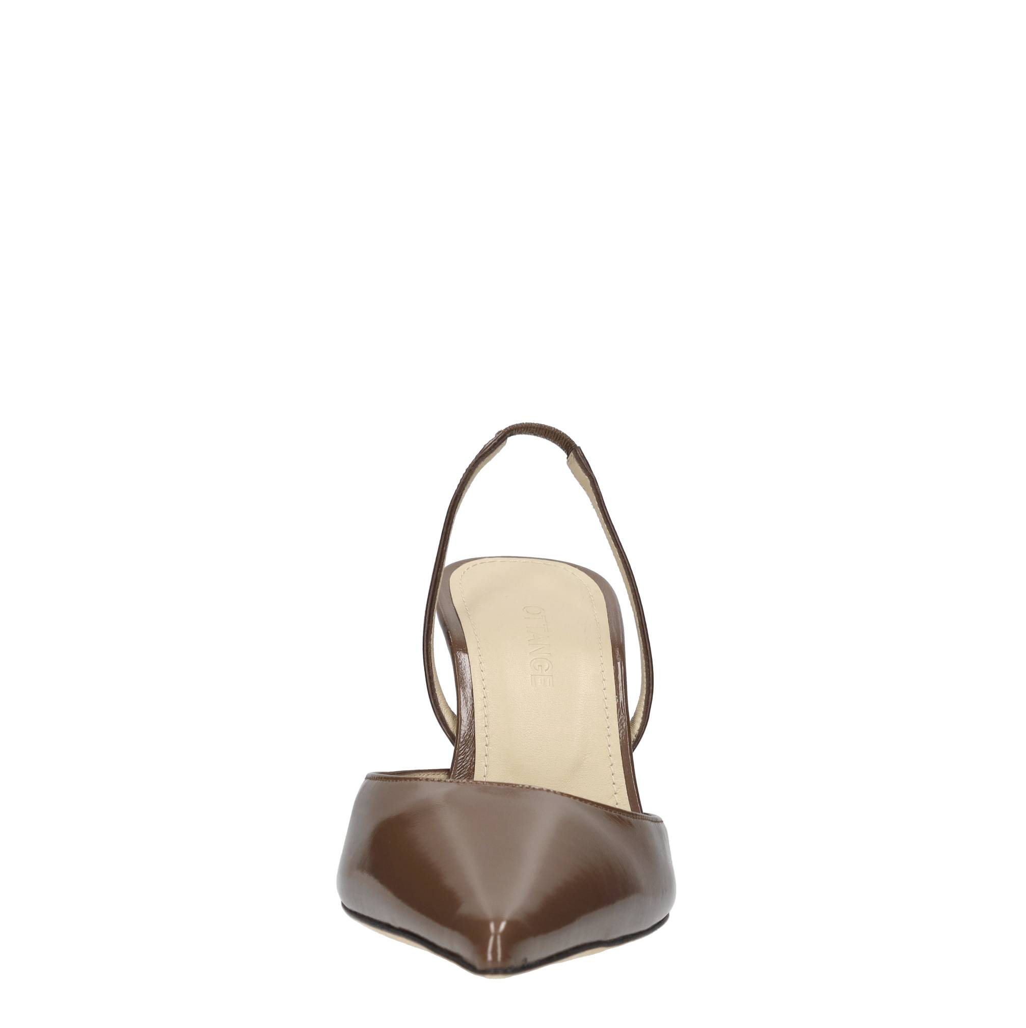 OTTANGE Scarpe con Tacco Marrone