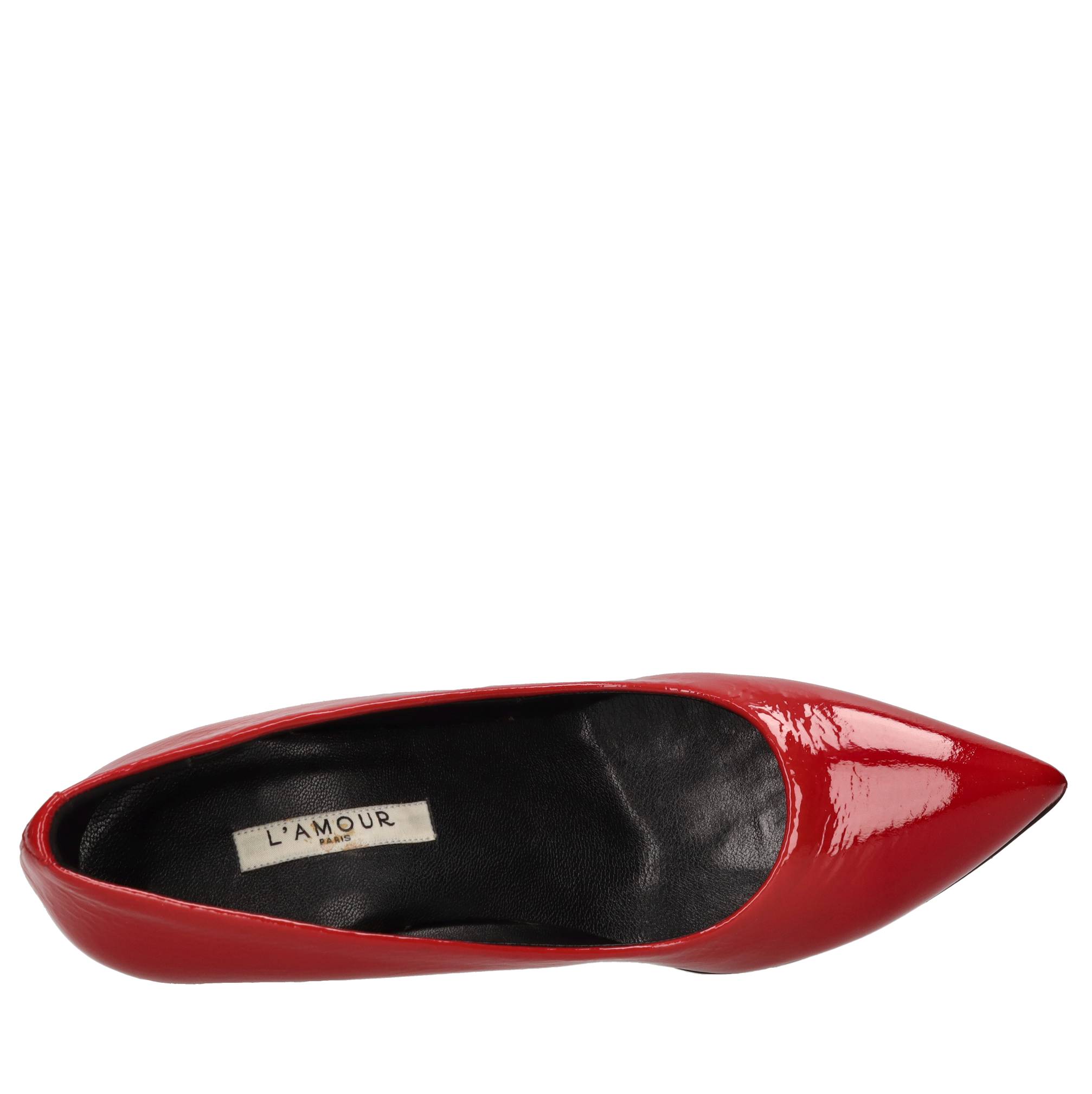 L'AMOUR PARIS Scarpe con Tacco Rosso